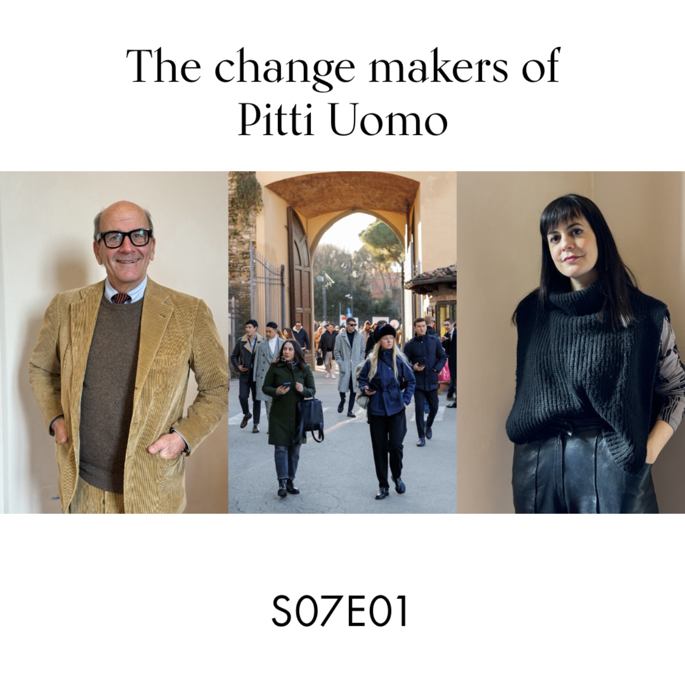 cover art for The change makers of Pitti Uomo