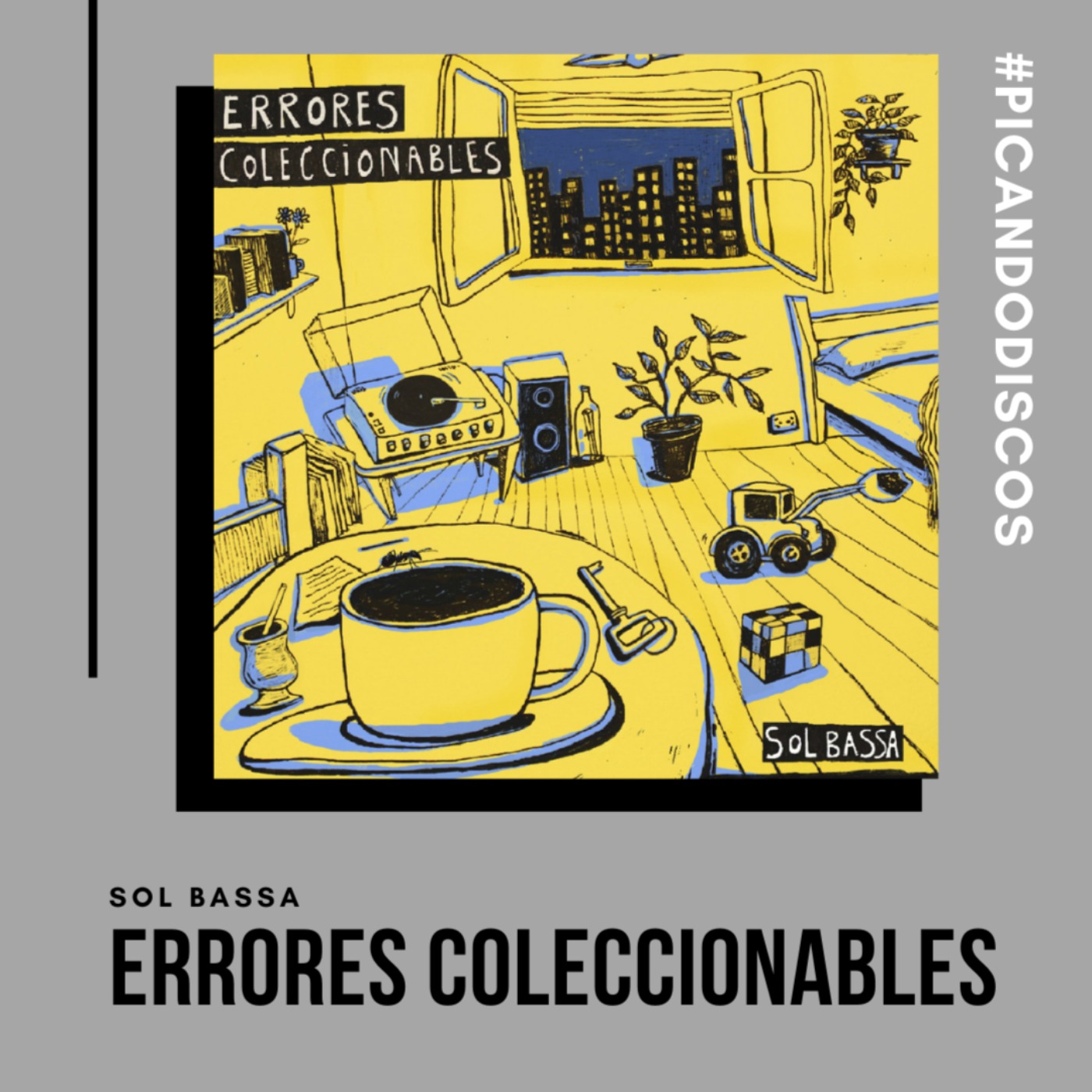 cover art for "Errores coleccionables", Sol Bassa