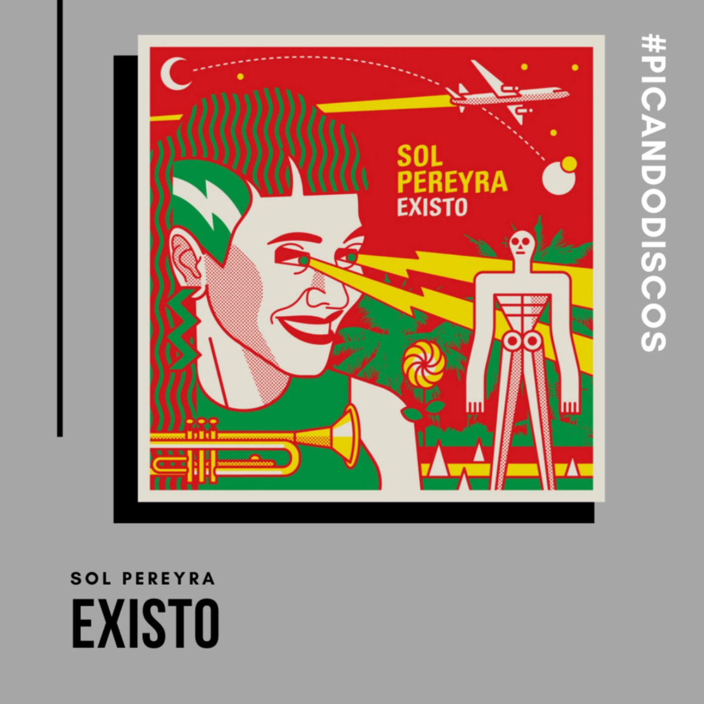 cover art for "Existo", Sol Pereyra