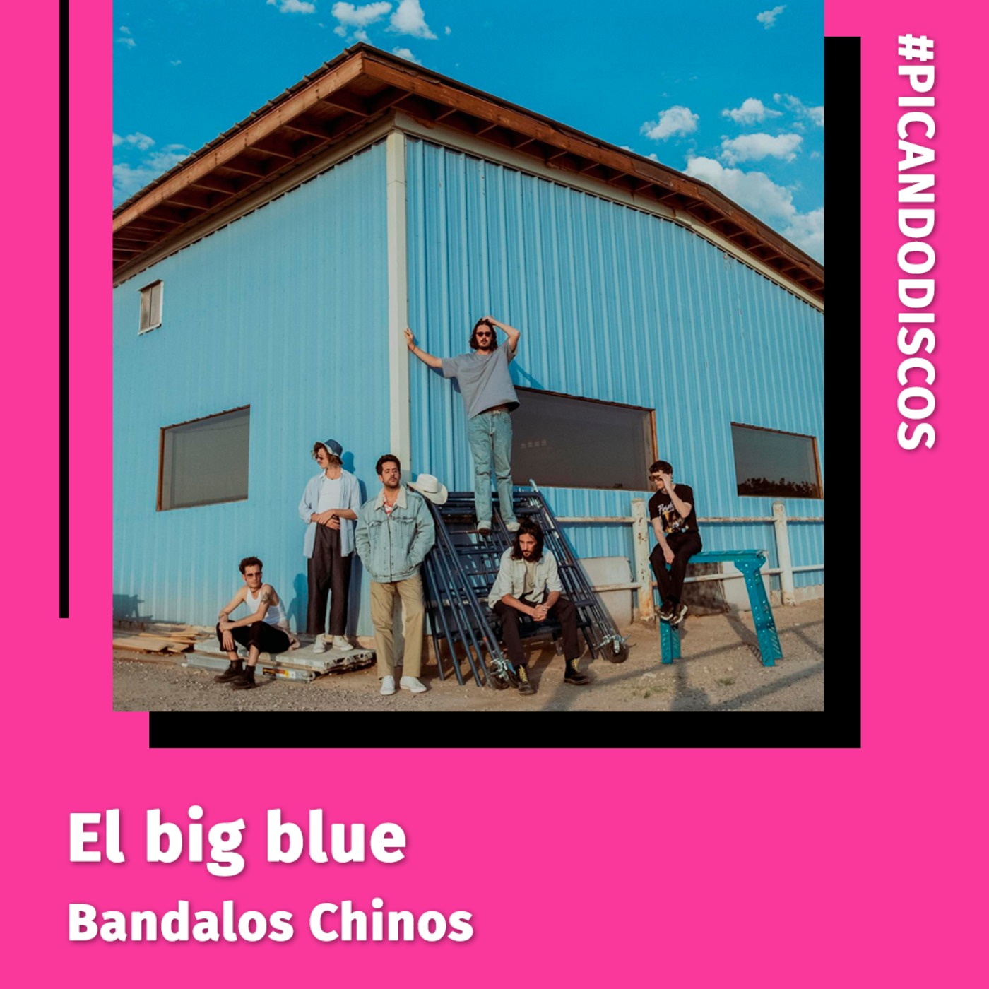 cover art for "El big blue", Bandalos Chinos