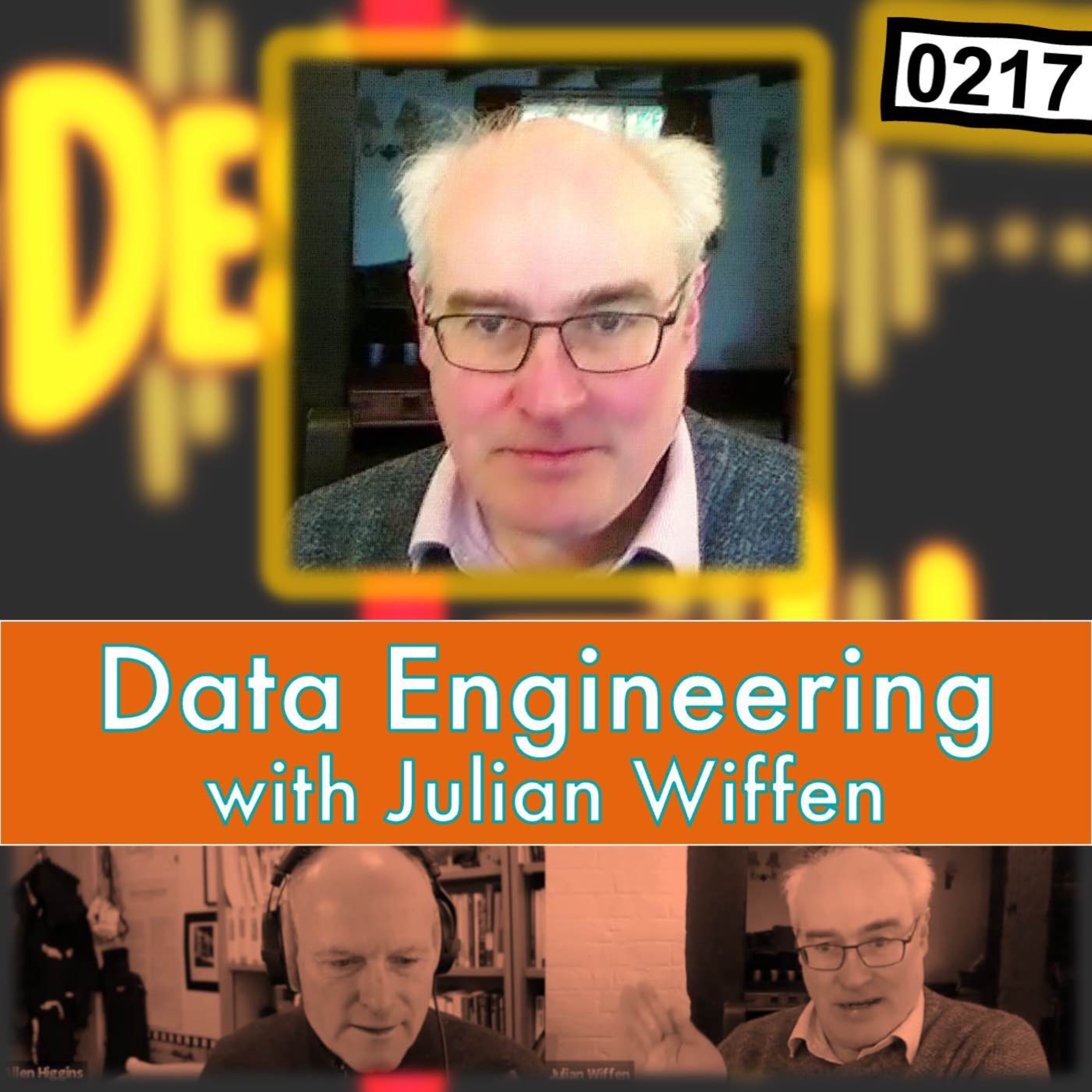 cover art for 0217 - Data Engineering with Julian Wiffen