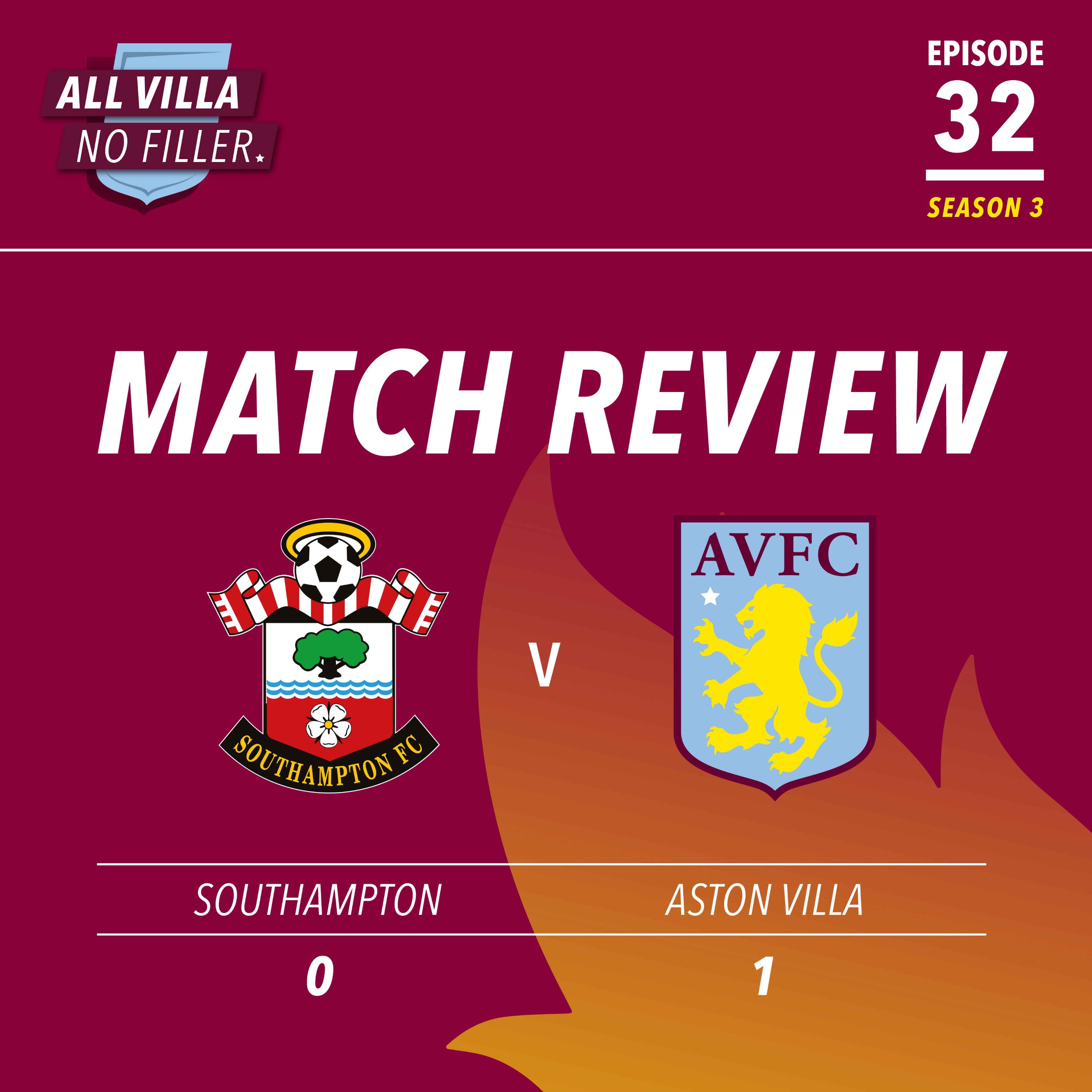 Match Review: Unai Emery Express rolls on as Aston Villa win at Southampton episode artwork