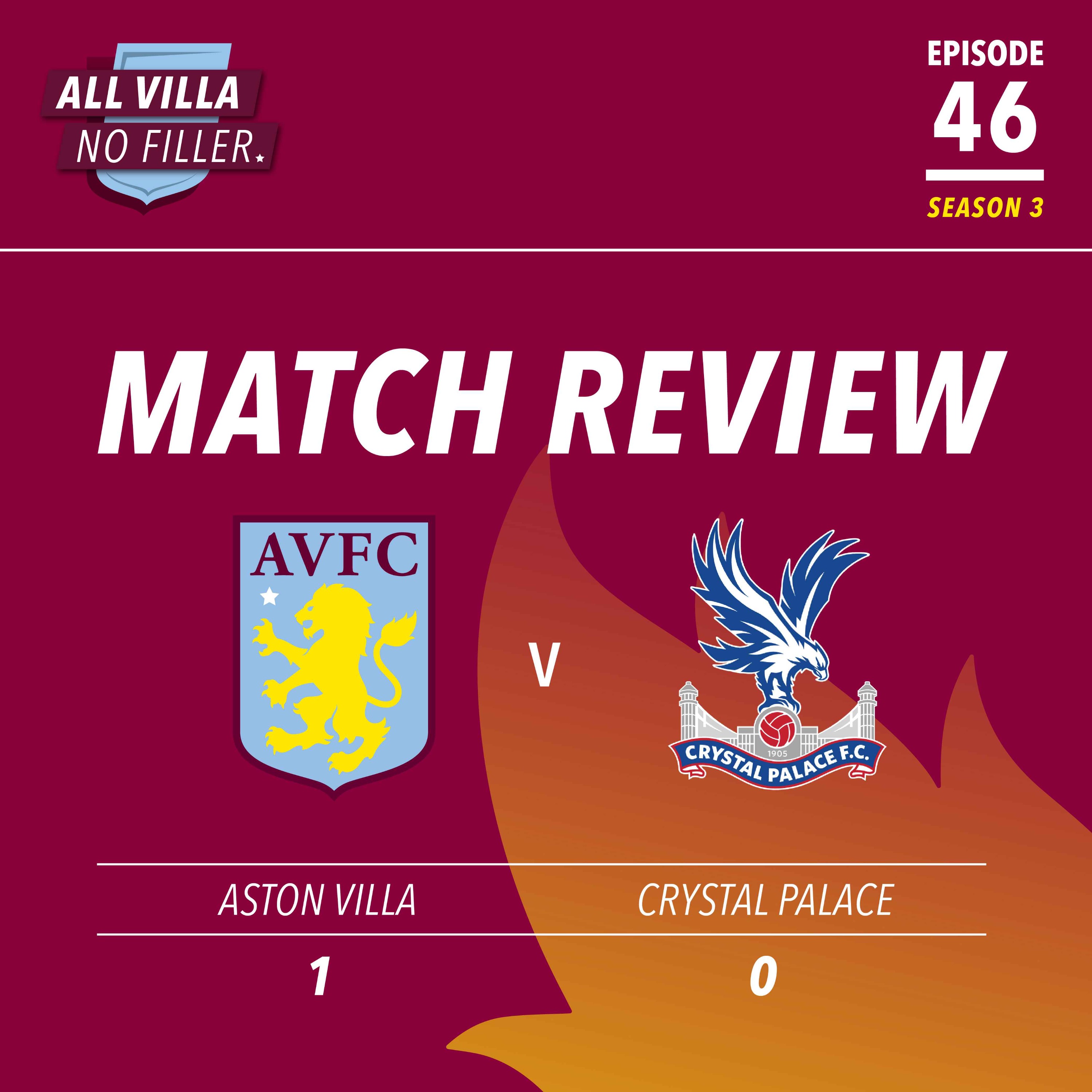 Match Review: Aston Villa Soar Above Eagles With 1-0 Win episode artwork