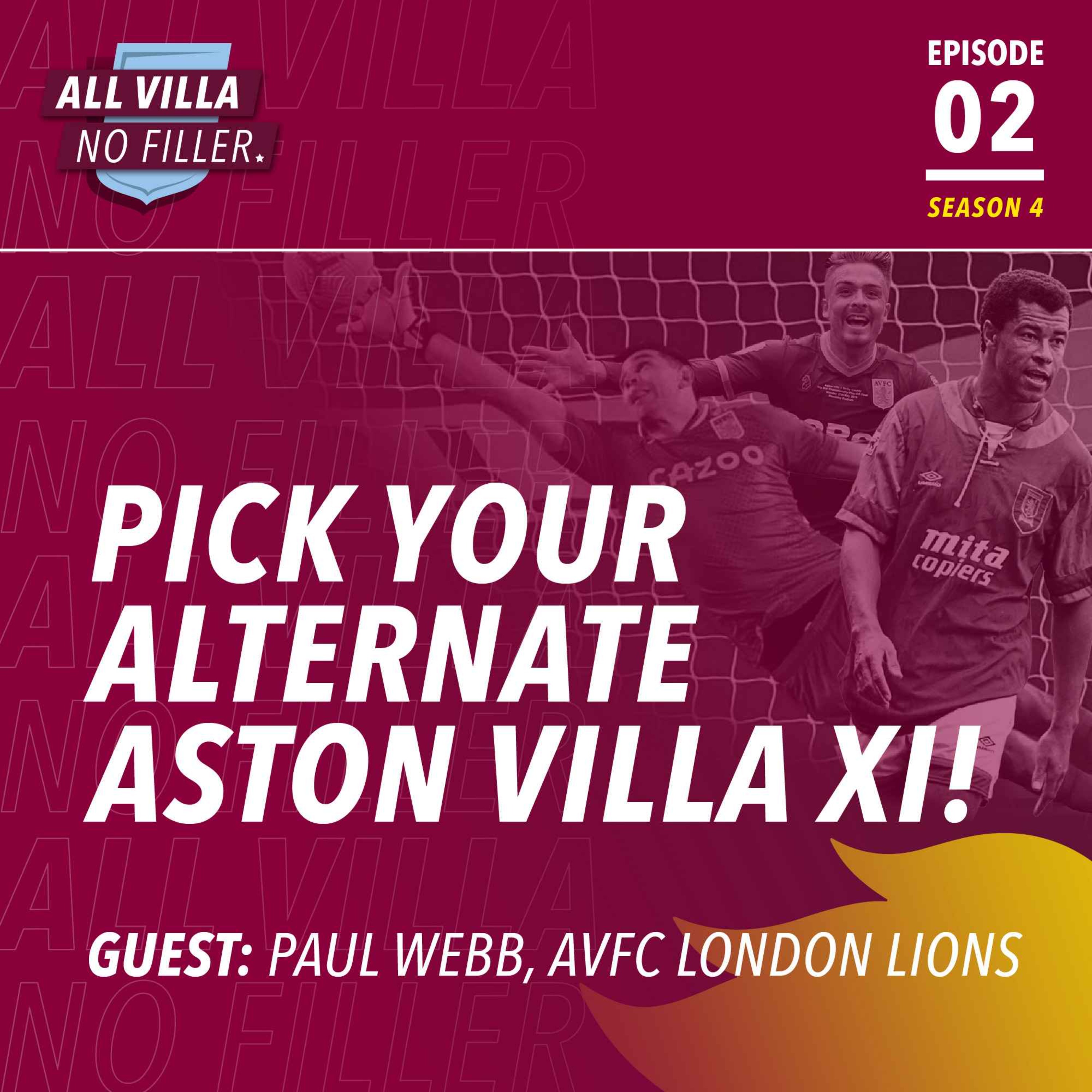 Feature: Stag dos? Road Trips? WWE Tag Partner? Picking an Alternate Aston Villa XI! episode artwork
