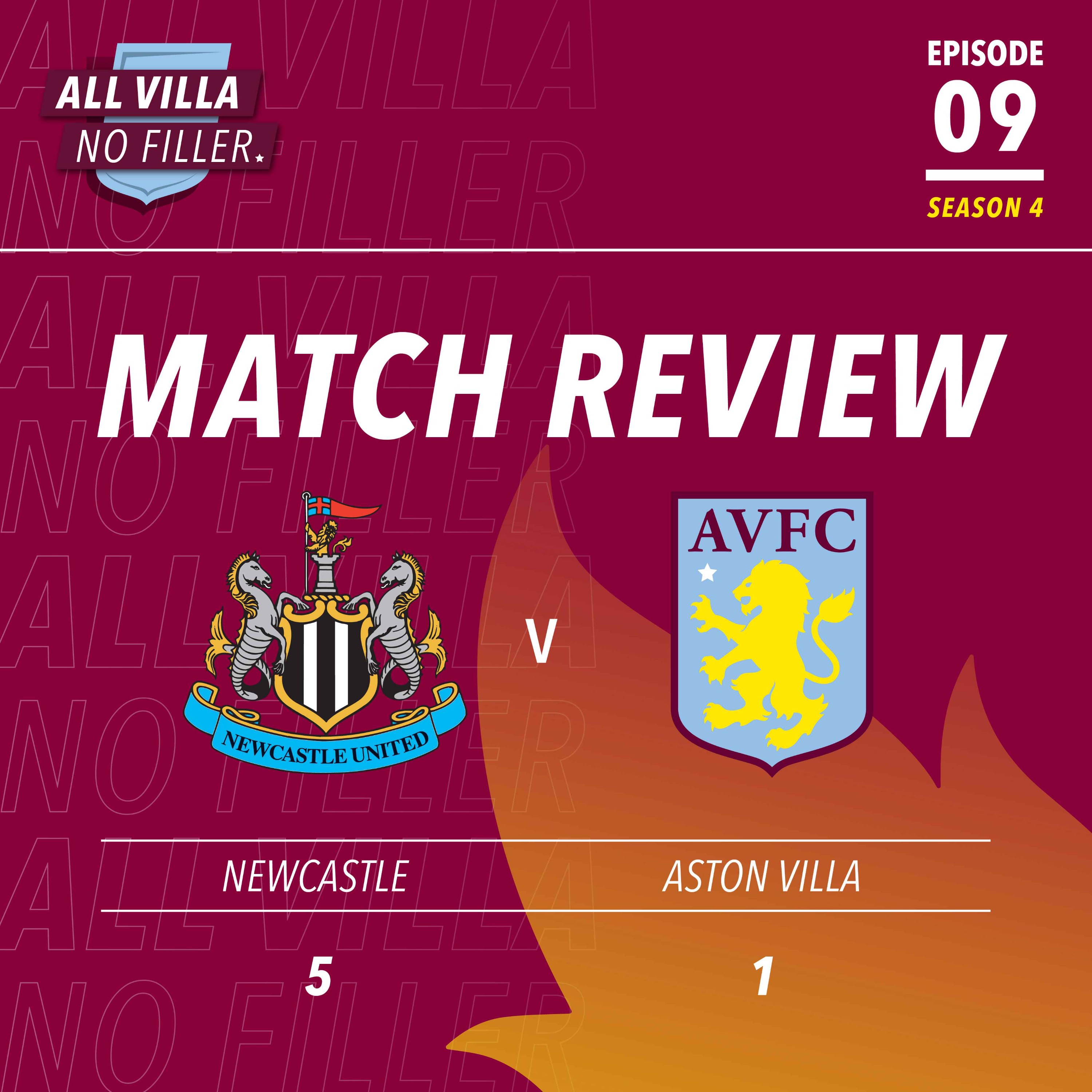Match Review: Aston Villa Endure Newcastle Shocker / Mings Injury & Transfer Window Thoughts episode artwork