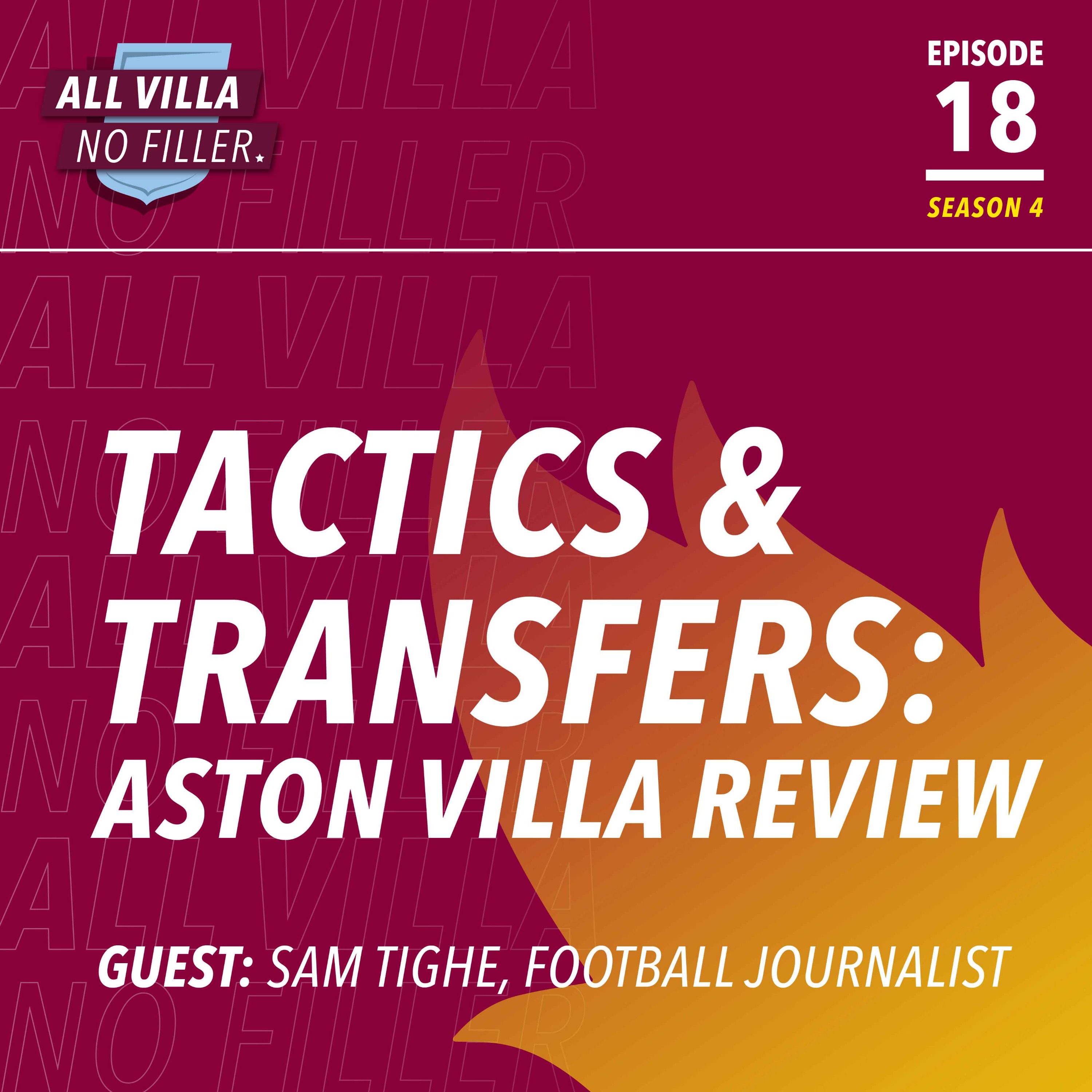 Tactics, Europe, & Highs & Lows of Aston Villa Season So Far / Guest: Sam Tighe, Football Journalist