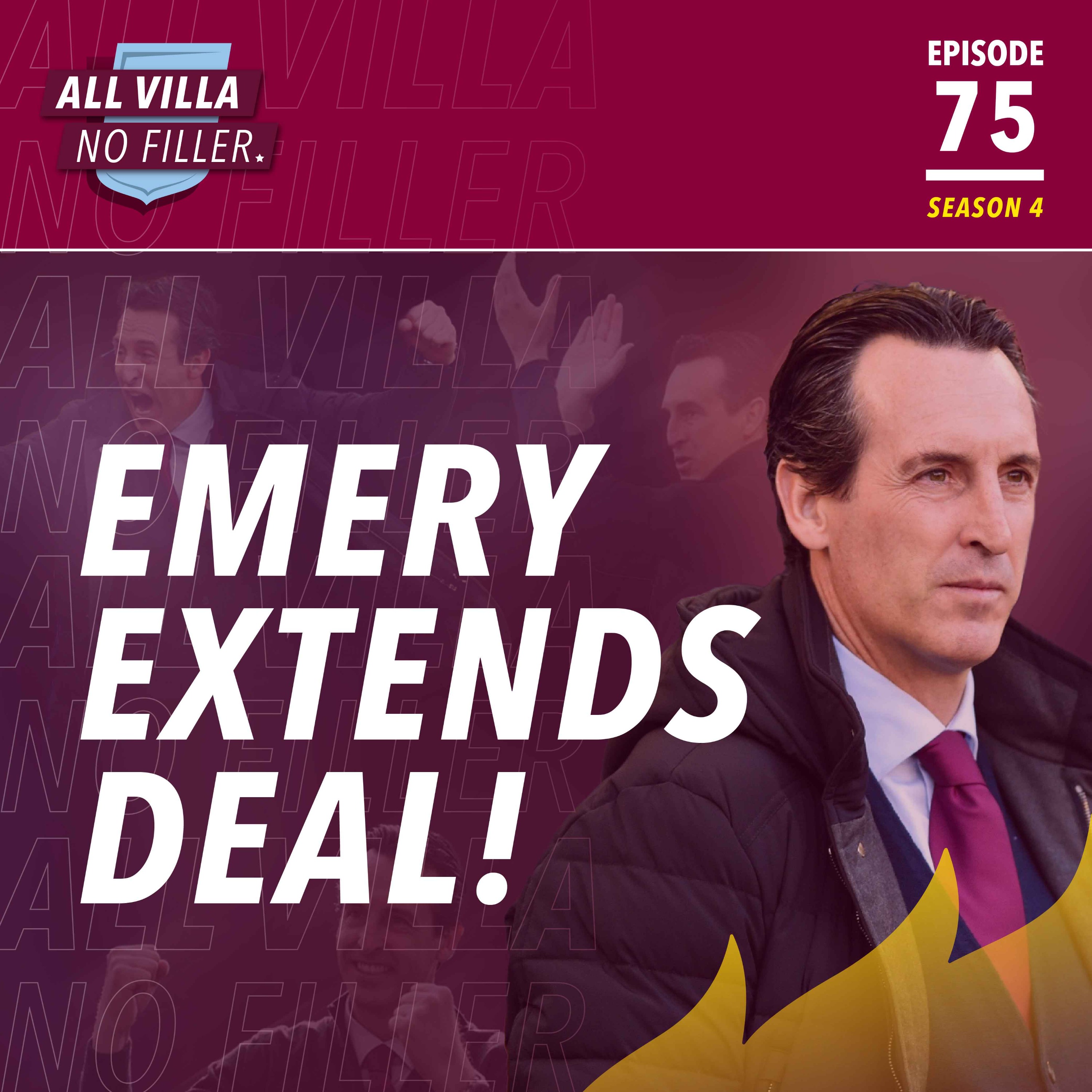 cover art for BREAKING | UNAI EMERY EXTENDS ASTON VILLA DEAL TO 2027 - THE ATHLETIC