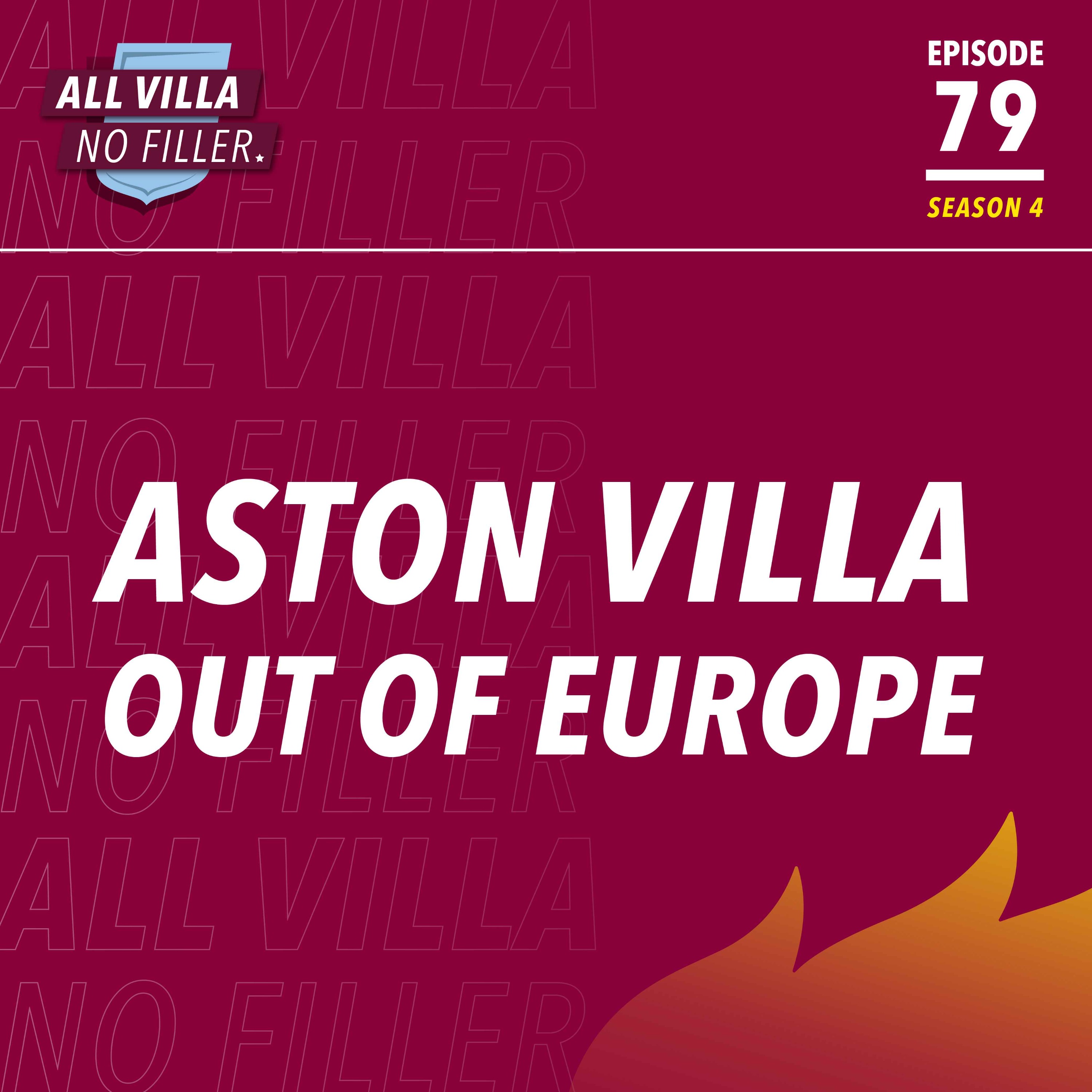 cover art for Aston Villa OUT of Europe | Injuries Take Toll | Valuable Lessons Learned at Olympiacos