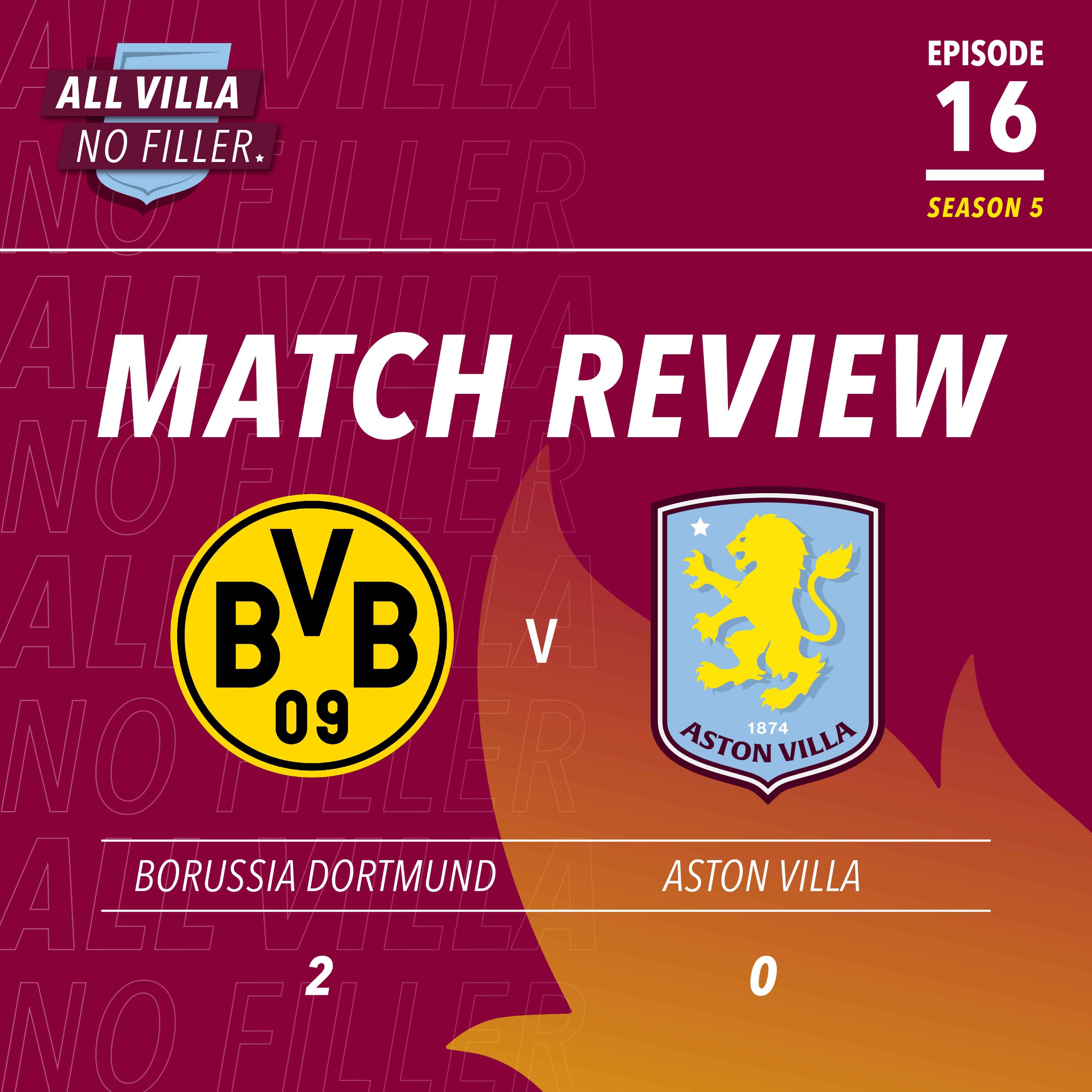 Preseason Latest! Borussia Dortmund Give Aston Villa A Champions League Lesson episode artwork