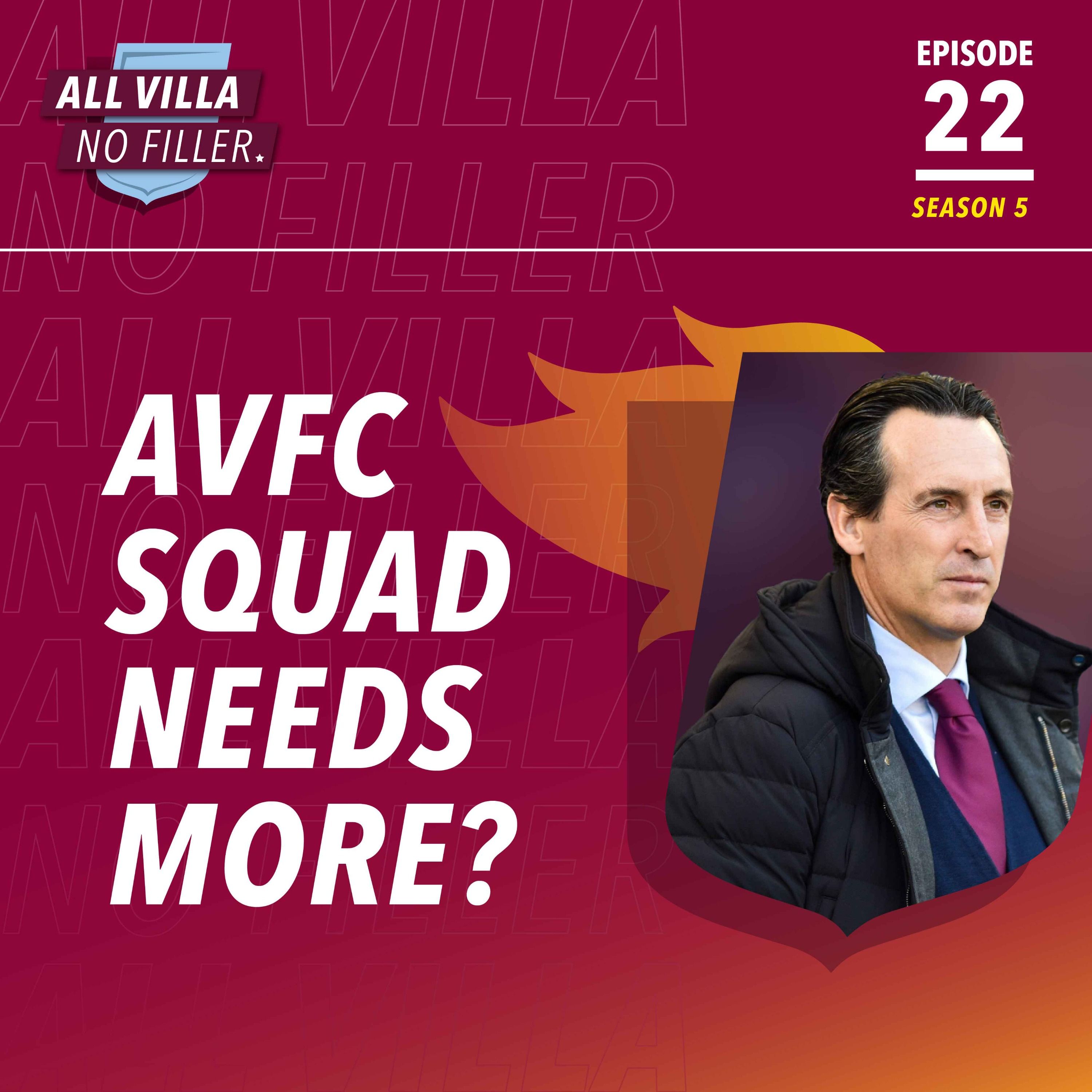 Aston Villa Squad Analysis | What More Do AVFC Need? Joao Félix Chelsea Mistake? | Iling-Jr Loan? episode artwork