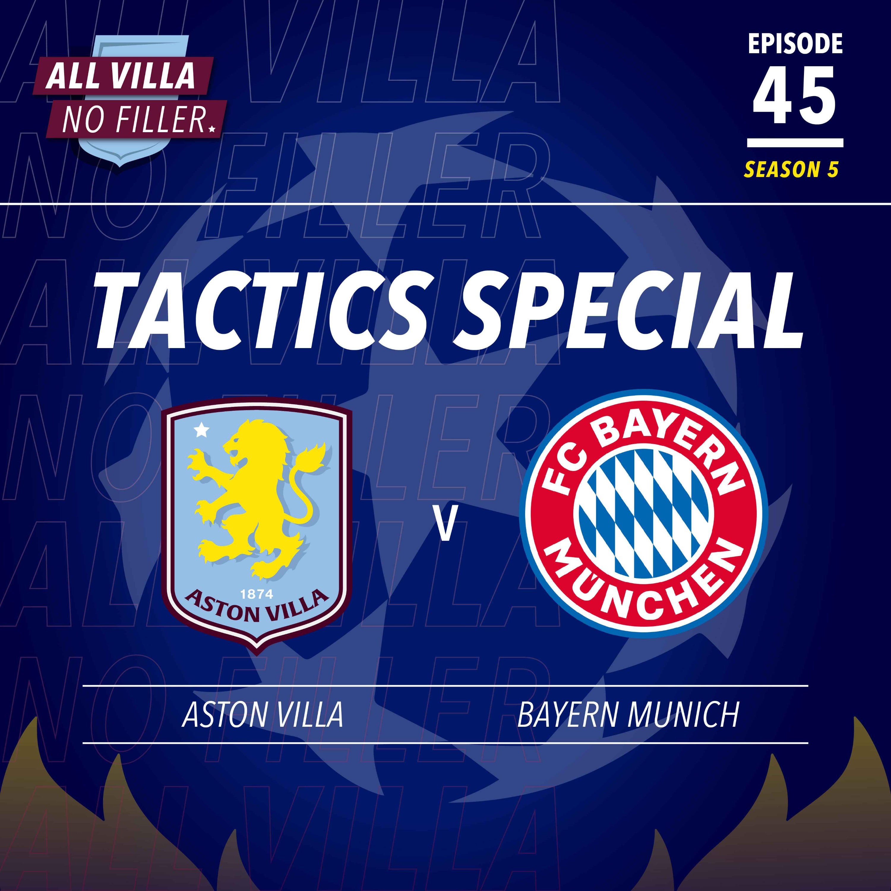 Match Preview | Aston Villa v Bayern Munich | Kompany Tactics, Alphonso Davies & How AVFC Can Hurt The German Giants episode artwork