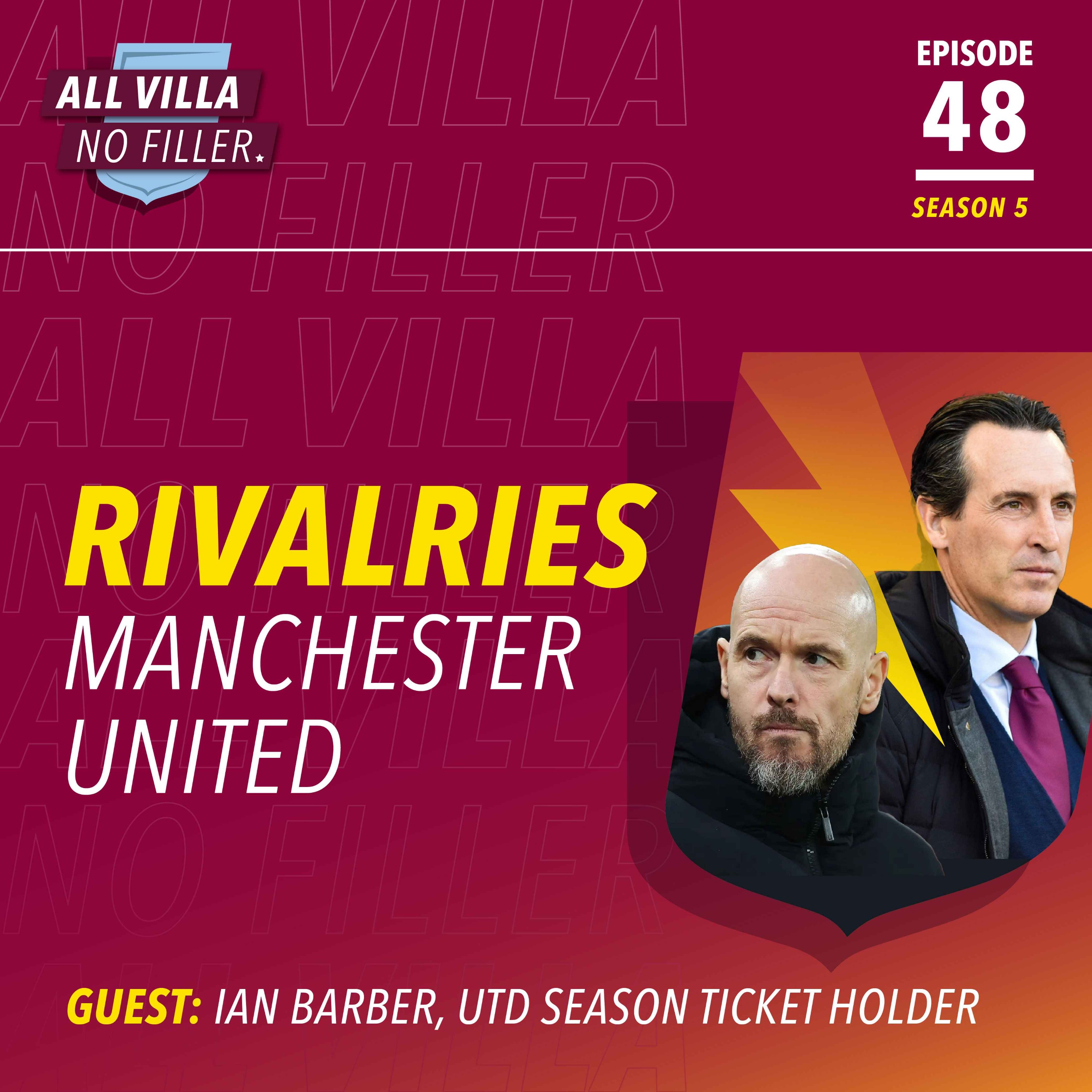 RIVALRIES! Aston Villa v Manchester United | Guest: Ian Barber, Utd Season Ticket Holder | Can AVFC Add To Bayern Joy?