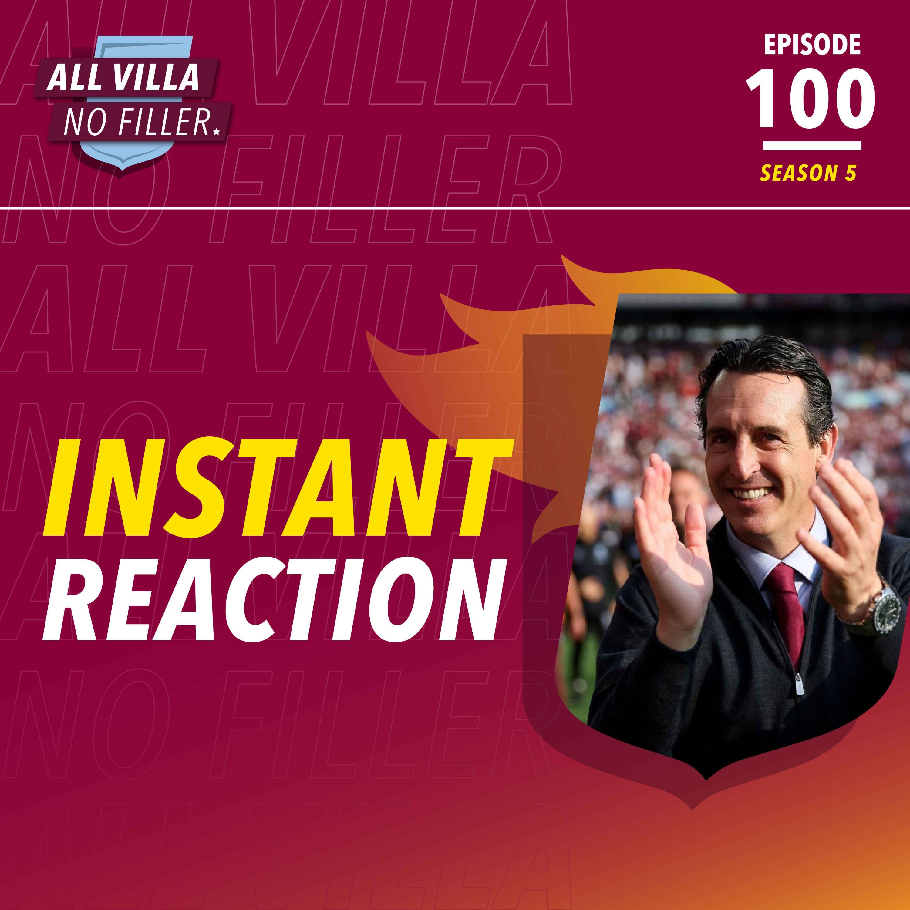 INSTANT REACTION! WHAM! ASTON VILLA 4 - 1 NEWCASTLE | AVFC BLOW AWAY THE TOON! episode artwork