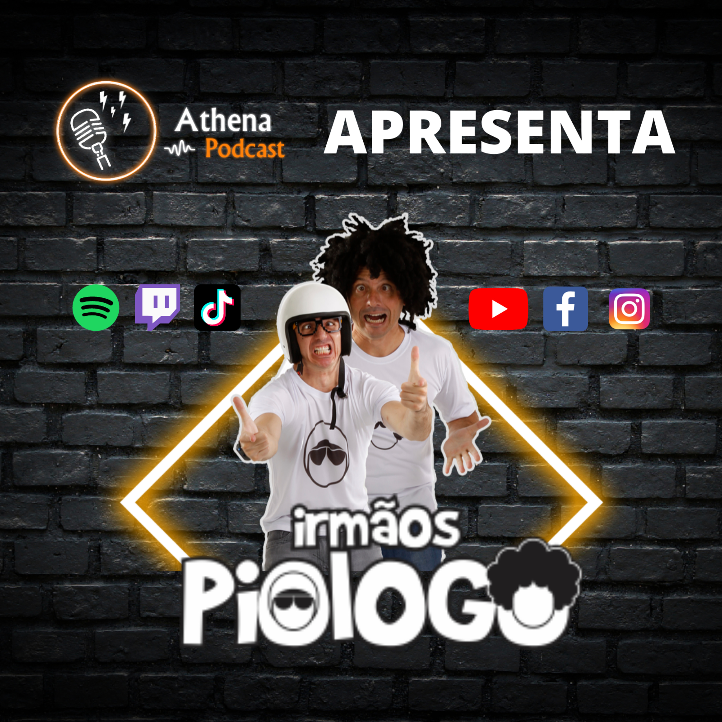 cover art for IRMÃOS PIOLOGO (Mundo Canibal - Partoba) - Athena Podcast #01
