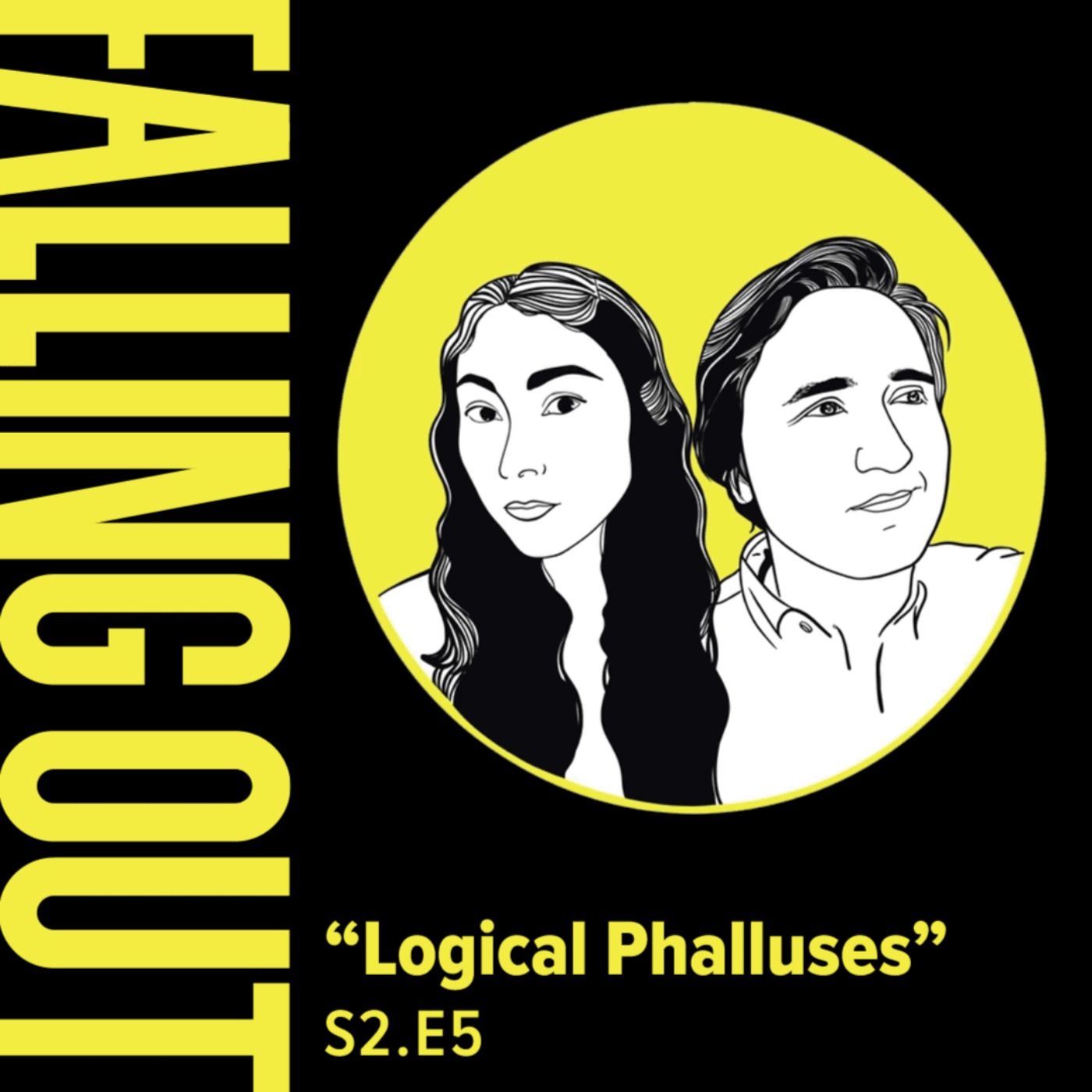 cover art for S2 E5- "Logical Phalluses"