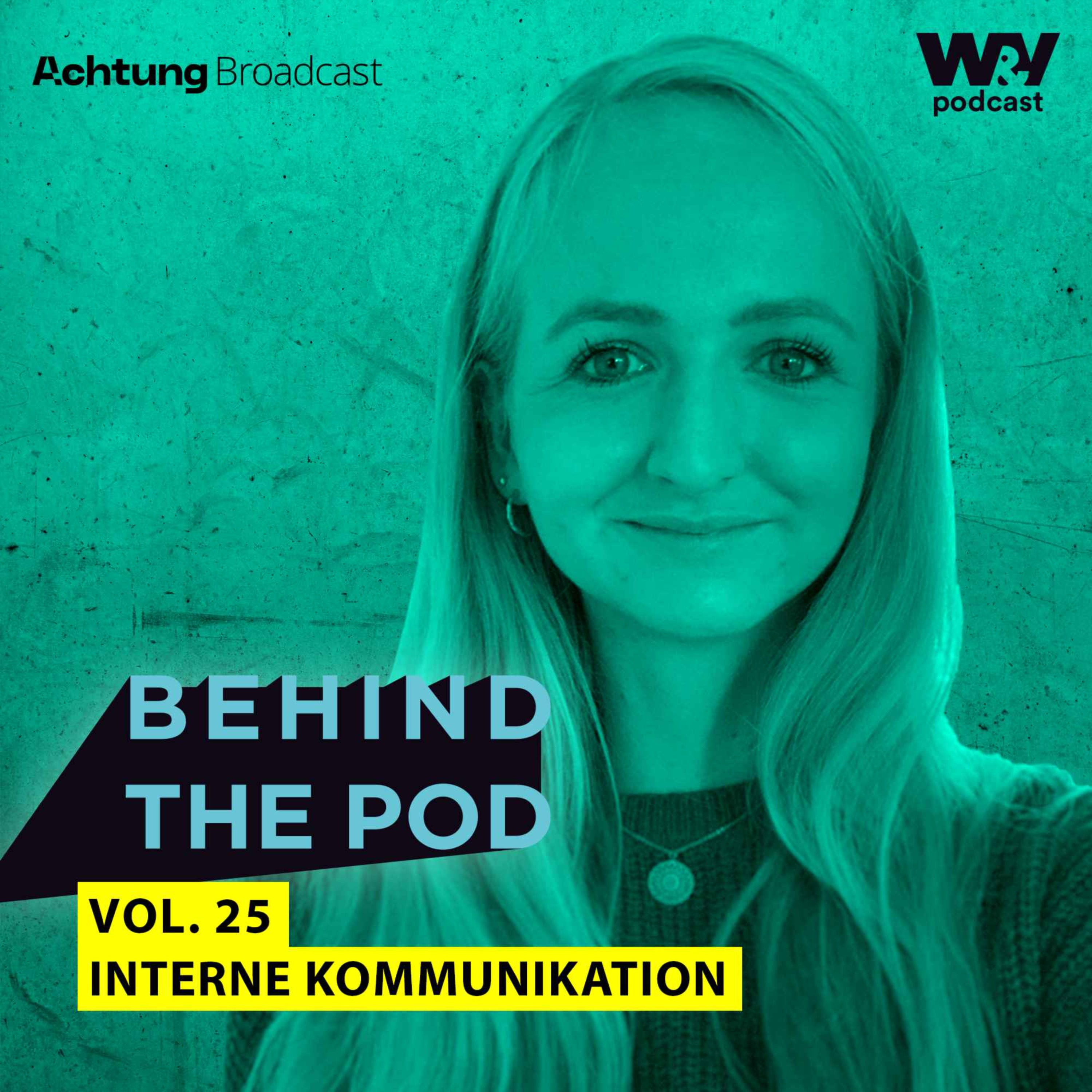 Behind the pod