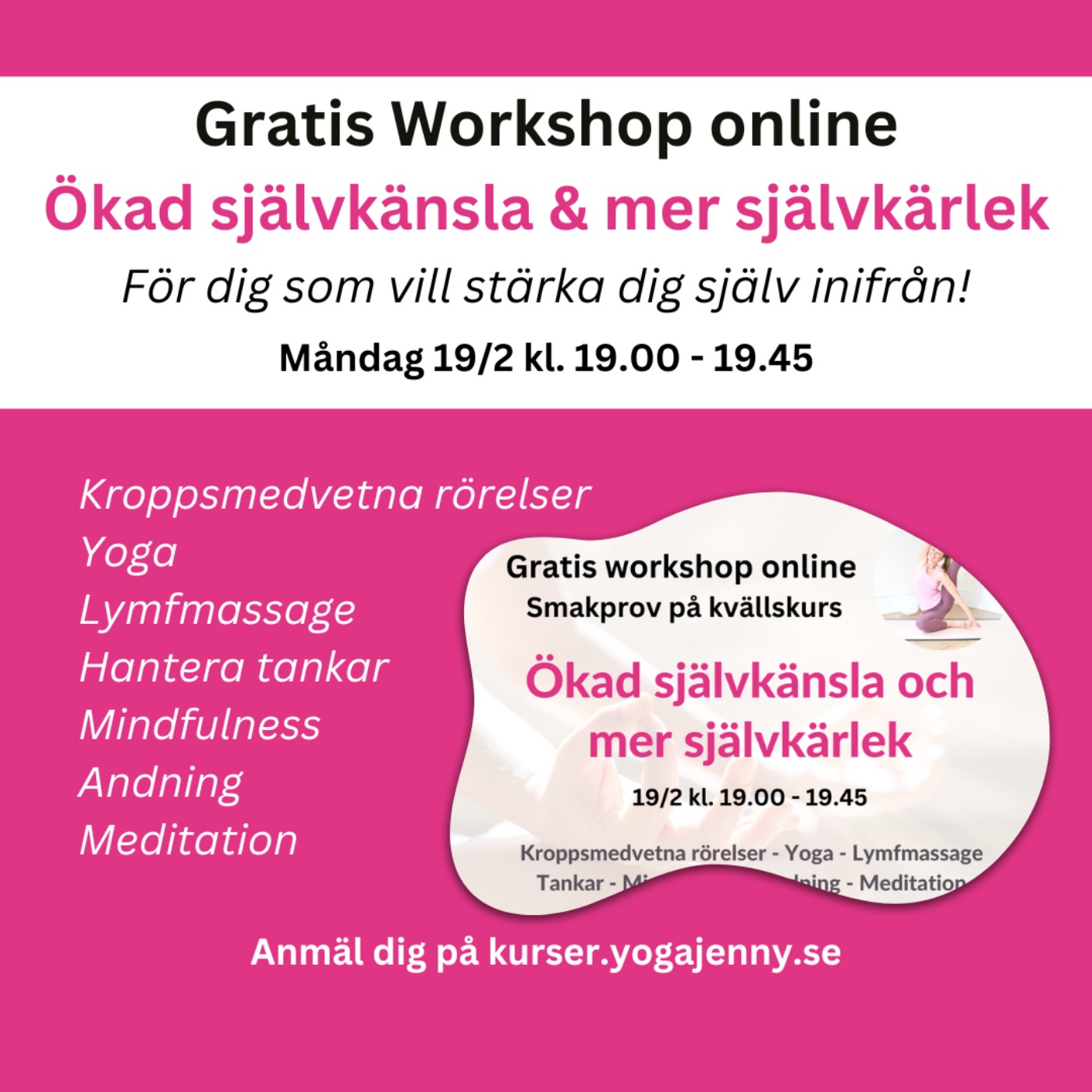 Workshop Ökad självkänsla och  mer episode artwork