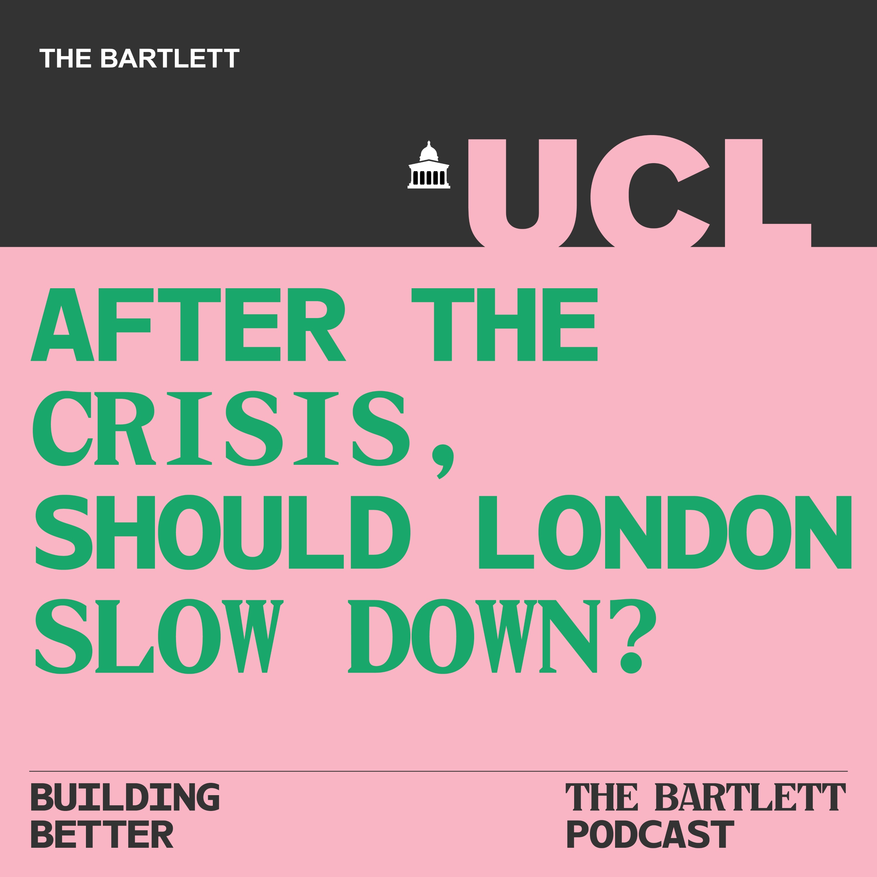 cover art for After the crisis, should London slow down?