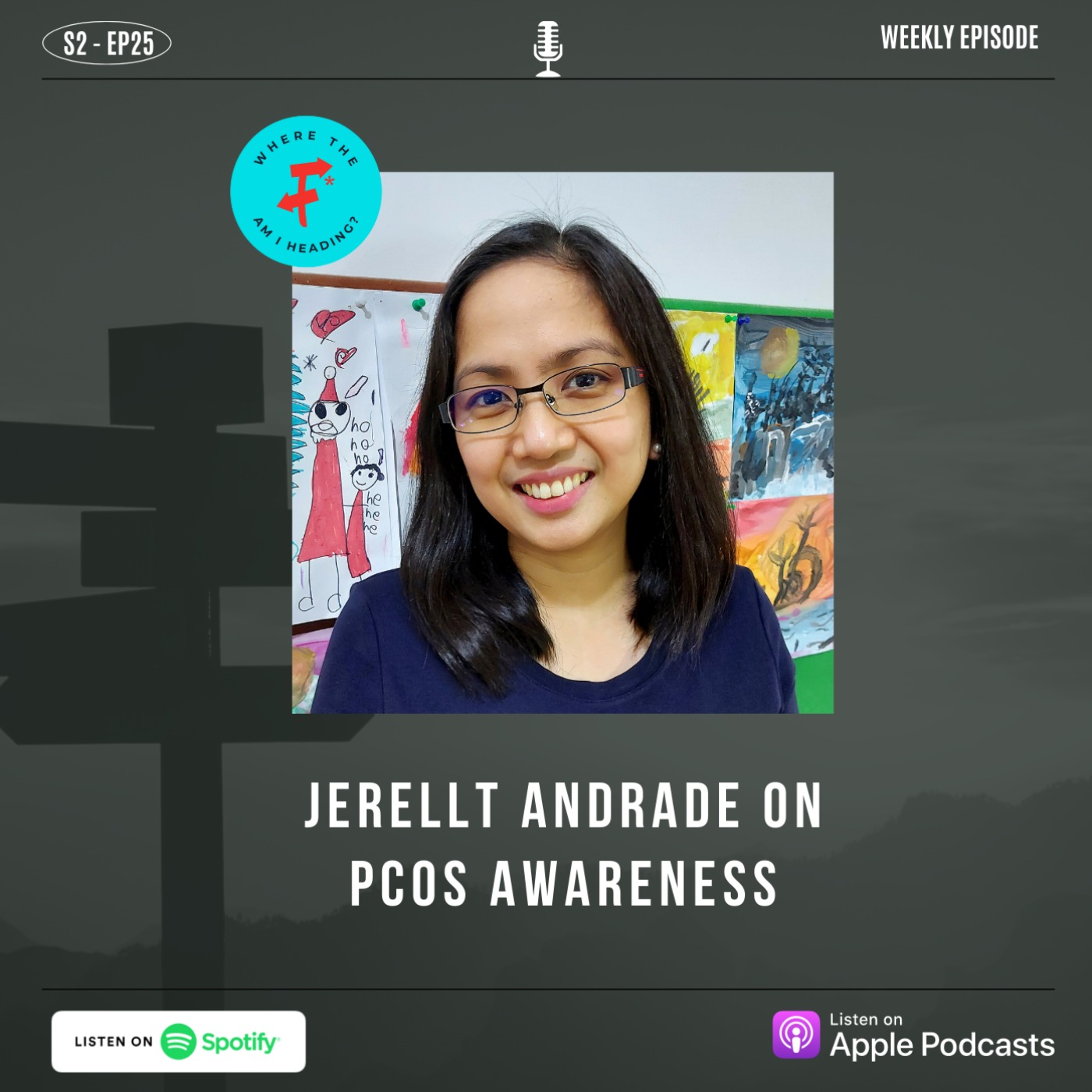 cover art for Jerellt Andrade On PCOS Awareness