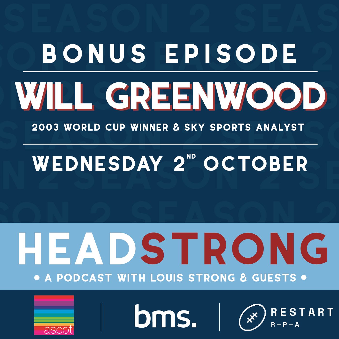 Will Greenwood - a quick catch up episode artwork
