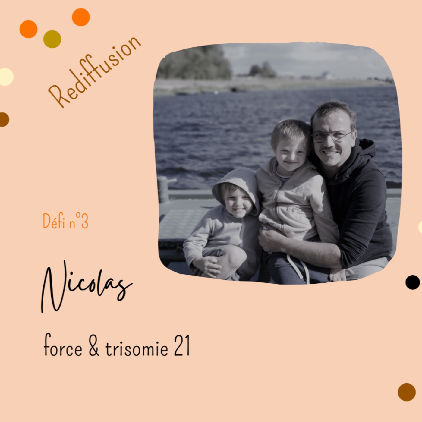 REDIFF - Défi n°3 : Nicolas, force & trisomie 21