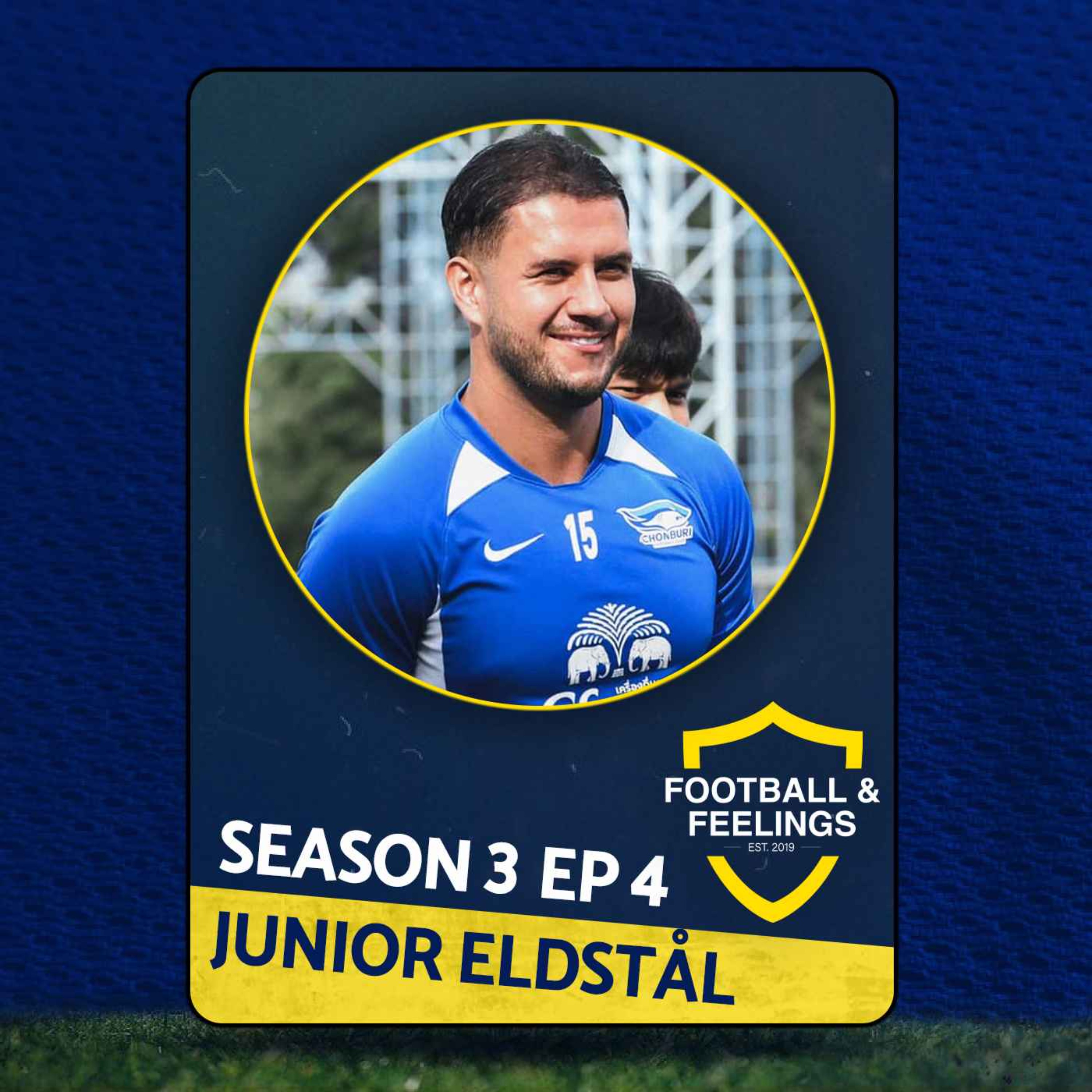cover art for Junior Eldstal - Returning to Football, Malaysia Awkwardness, and The Honest Footballer