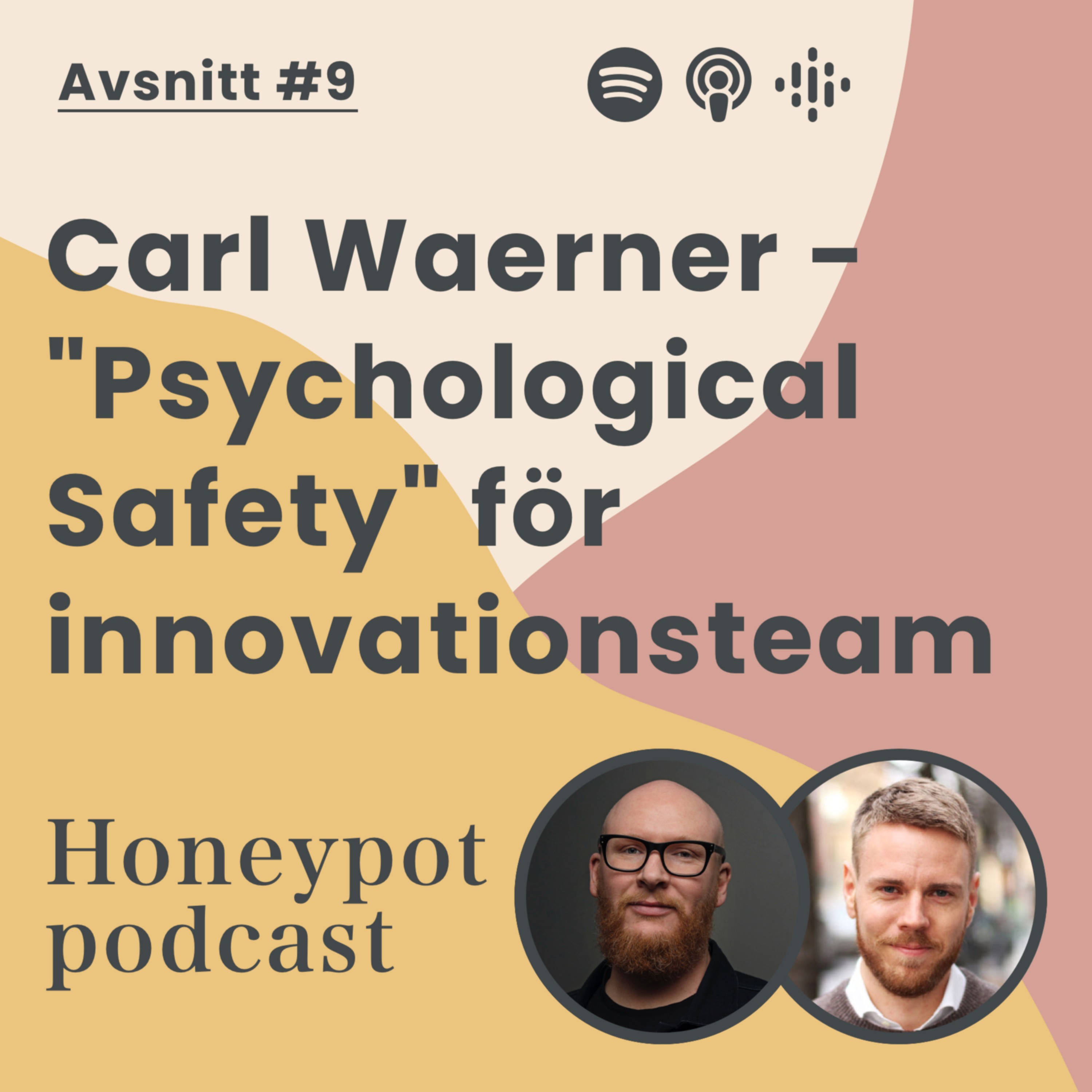 cover art for Carl Waerner - "Psychological Safety" för innovationsteam