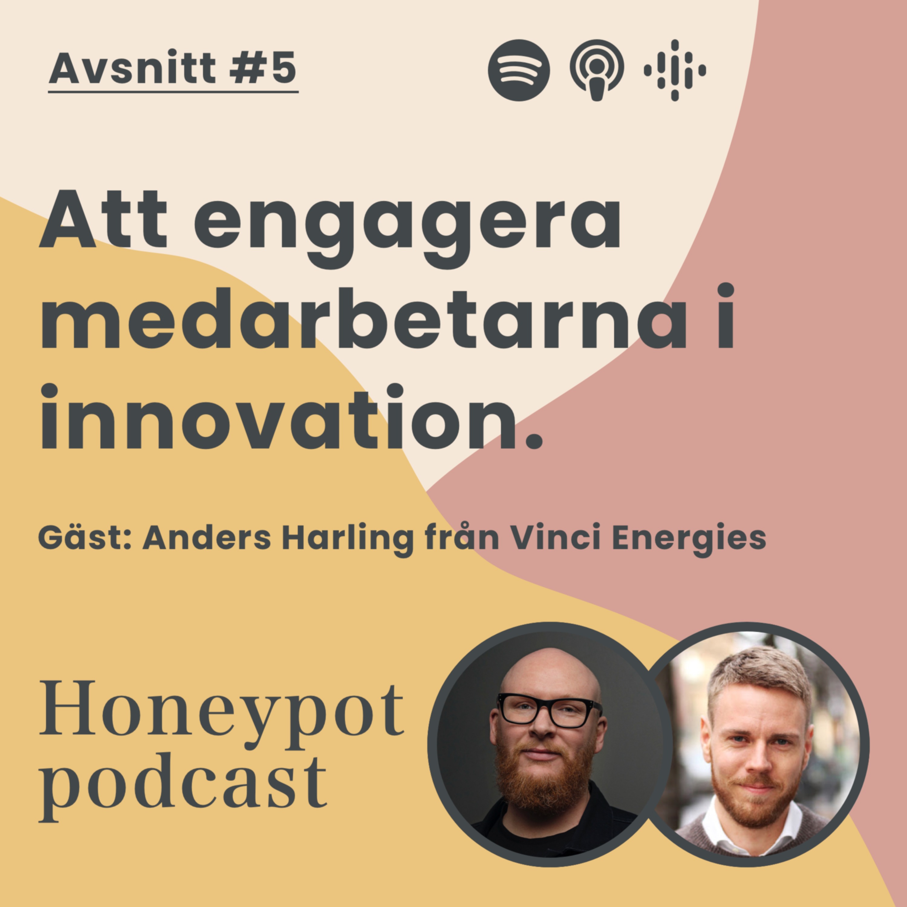 cover art for Att engagera medarbetarna i Innovation - Med Anders Harling från Vinci Energies