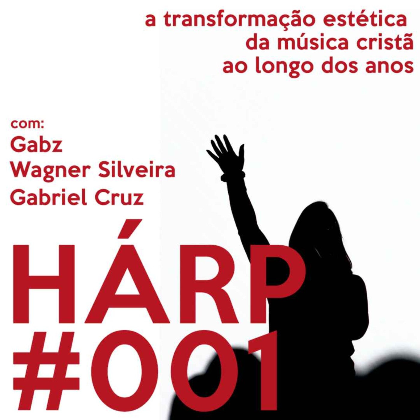 cover art for HÁRP#001 - A Transformação Estética da Música Cristã ao Longo dos Anos