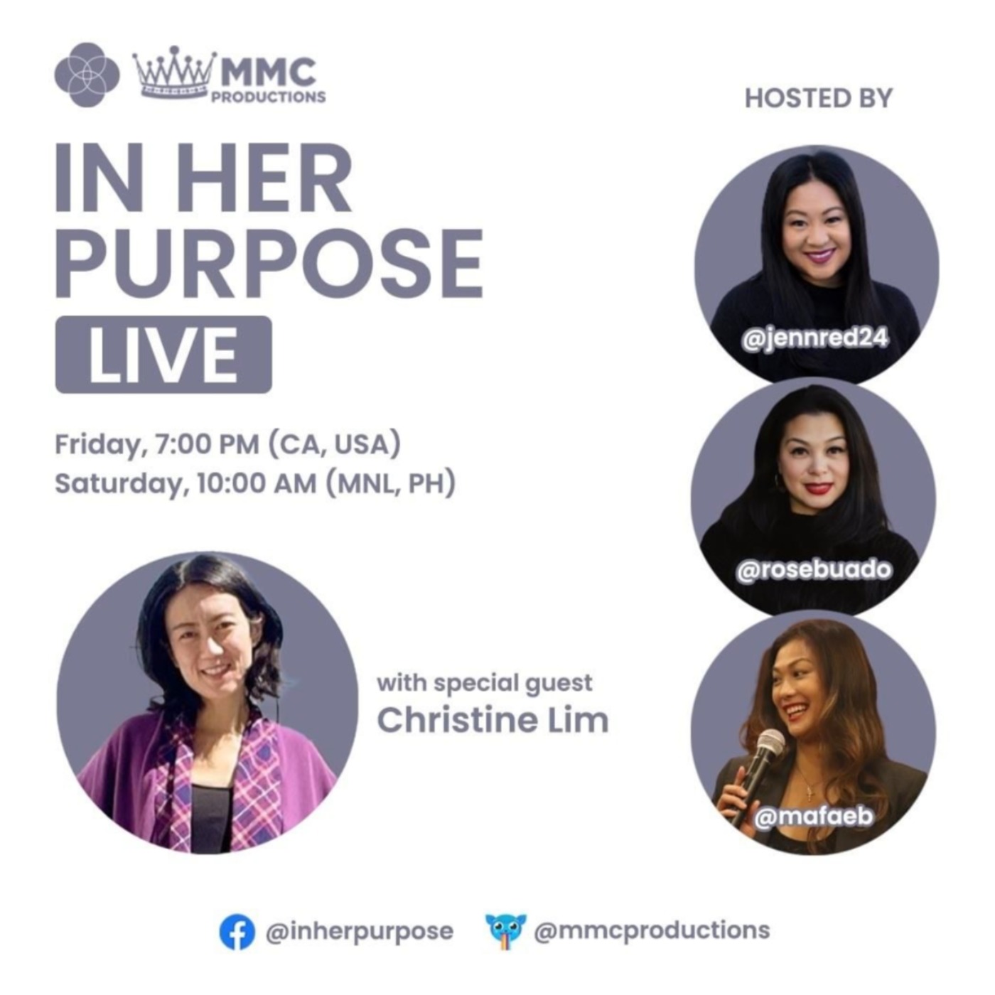 IHP Show Ep:23 featuring Christine Lim