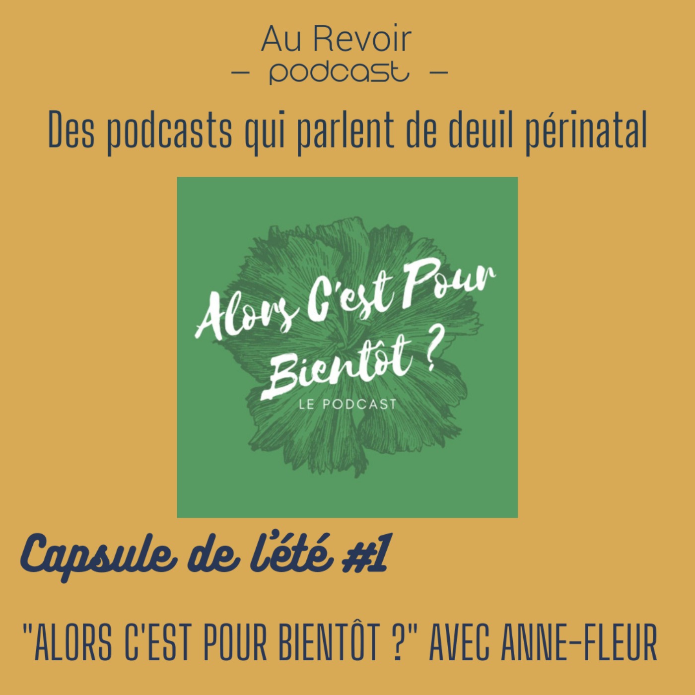 Des podcasts qui parlent du deuil périnatal #1 : "Alors c'est pour bientôt ?" avec Anne-Fleur