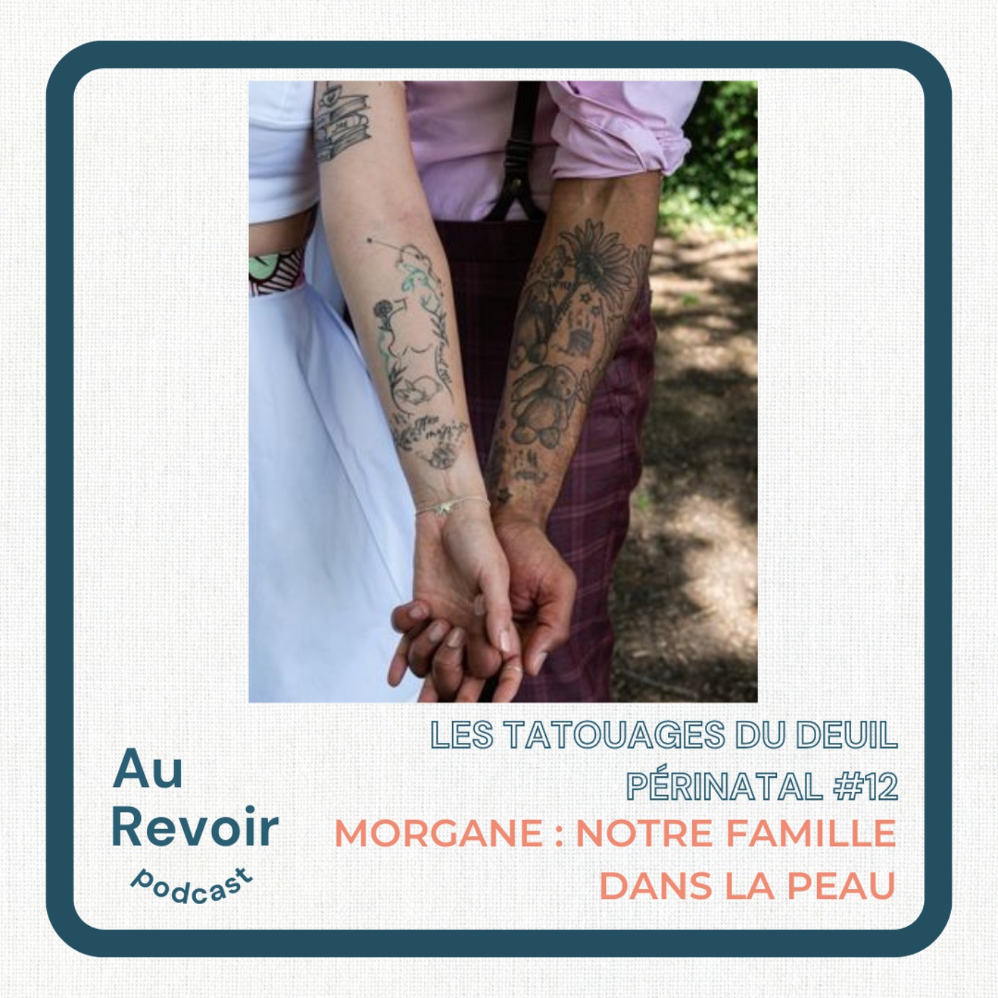 Les tatouages du deuil périnatal #12 Morgane : notre famille dans la peau