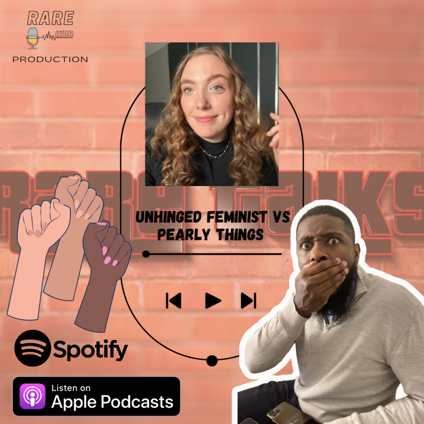 "UNHINGED FEMINIST VS PEARLY THINGS