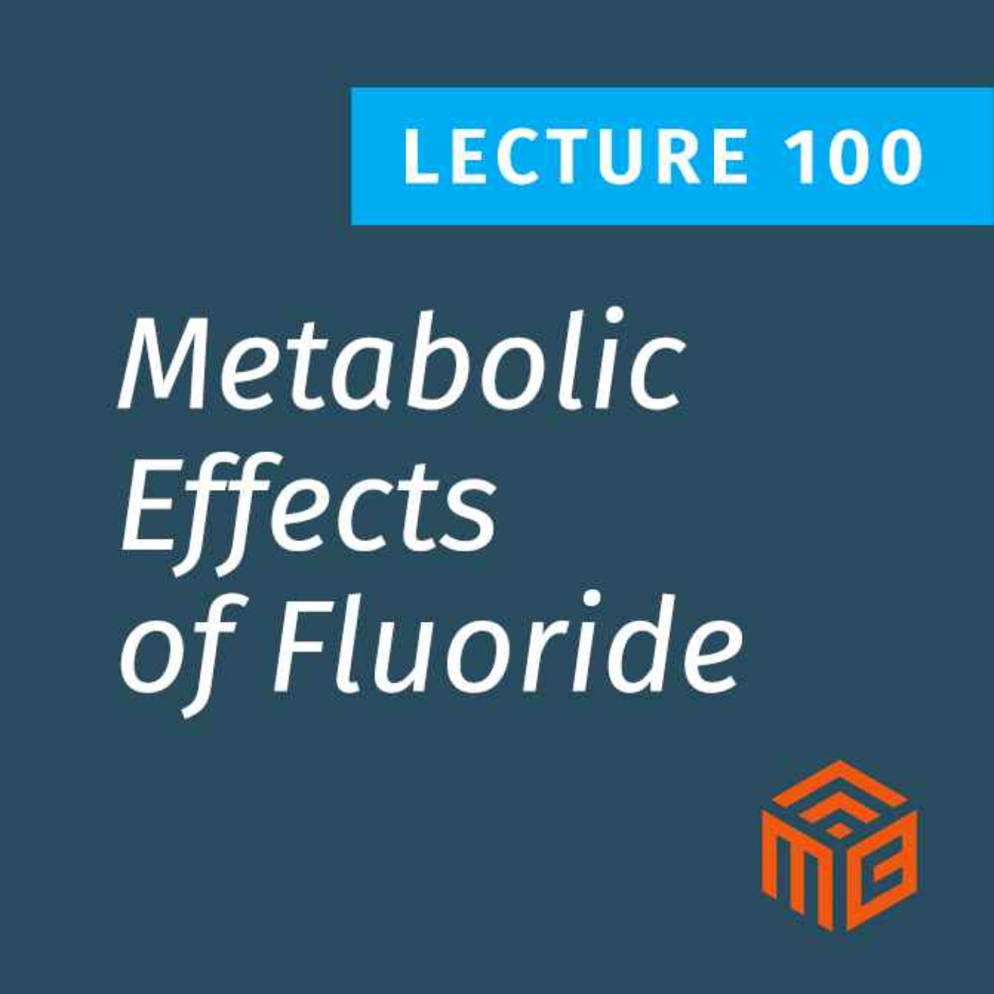 The Metabolic Effects of Fluoride