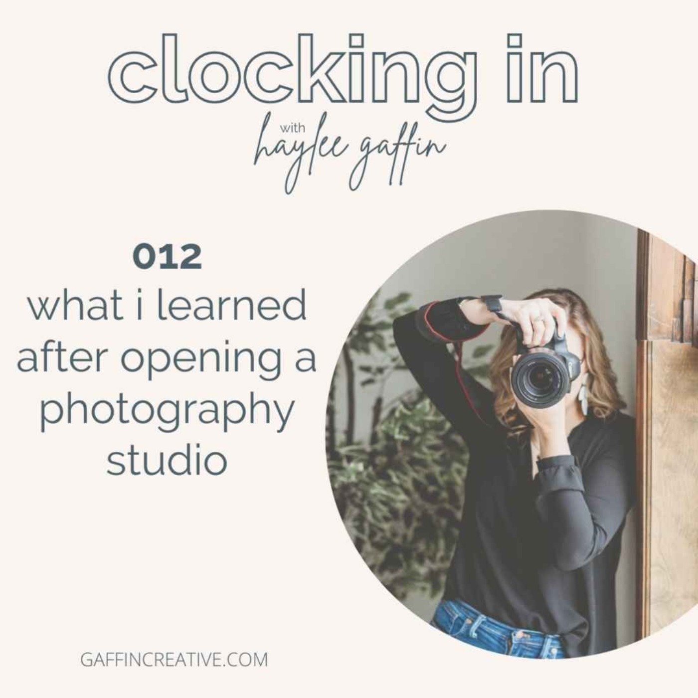 012: What I Learned After Opening a Photography Studio