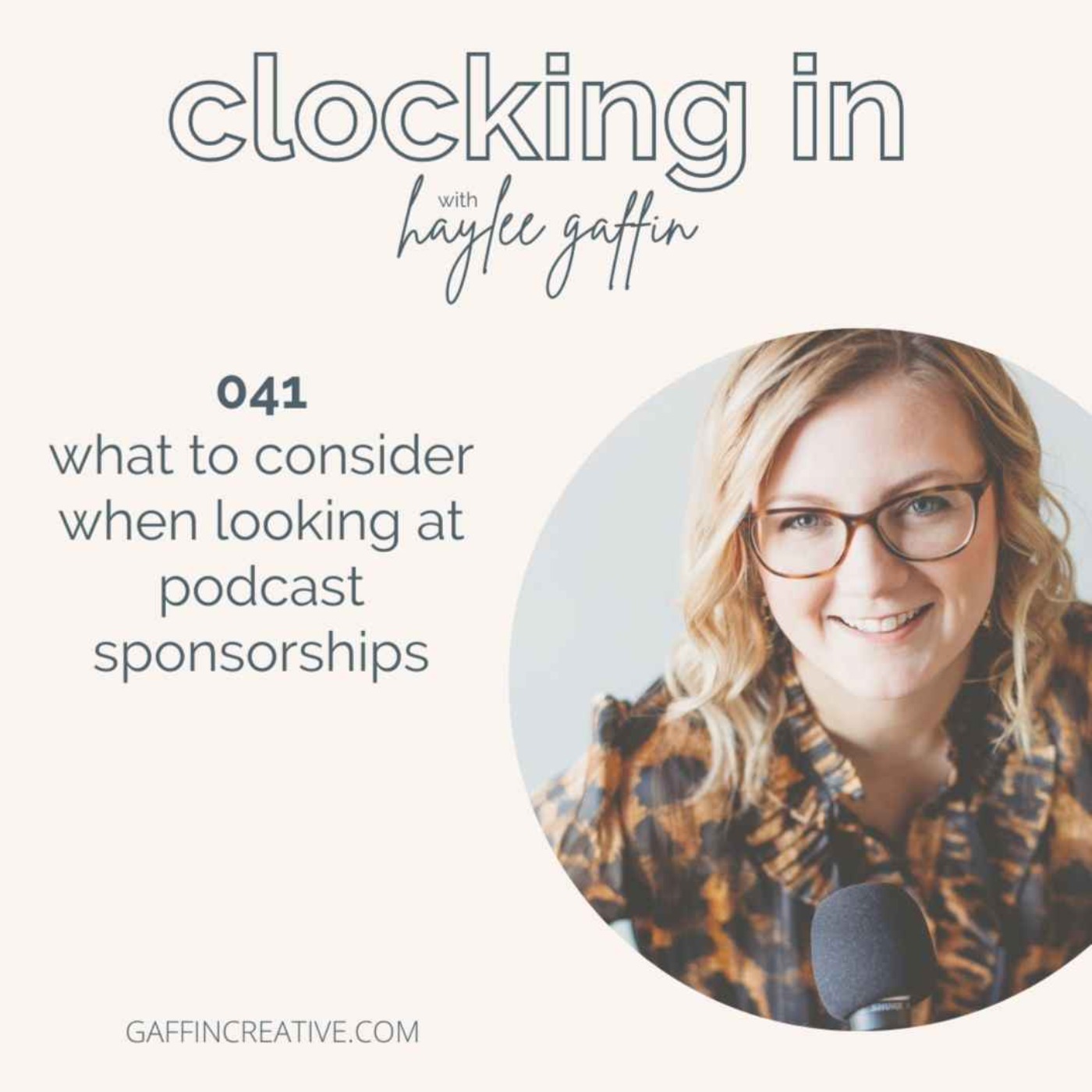 041: What to Consider When Looking at Podcast Sponsorships