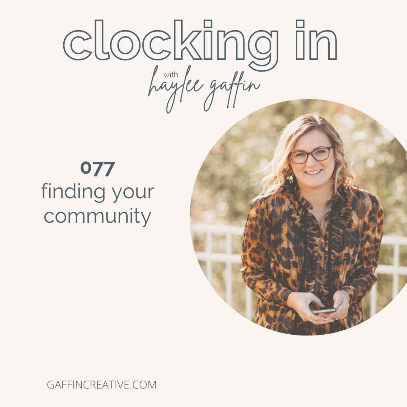 077: Finding Your Community