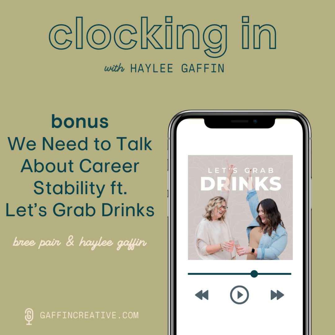 Bonus: We Need to Talk About Career Stability ft. Let's Grab Drinks