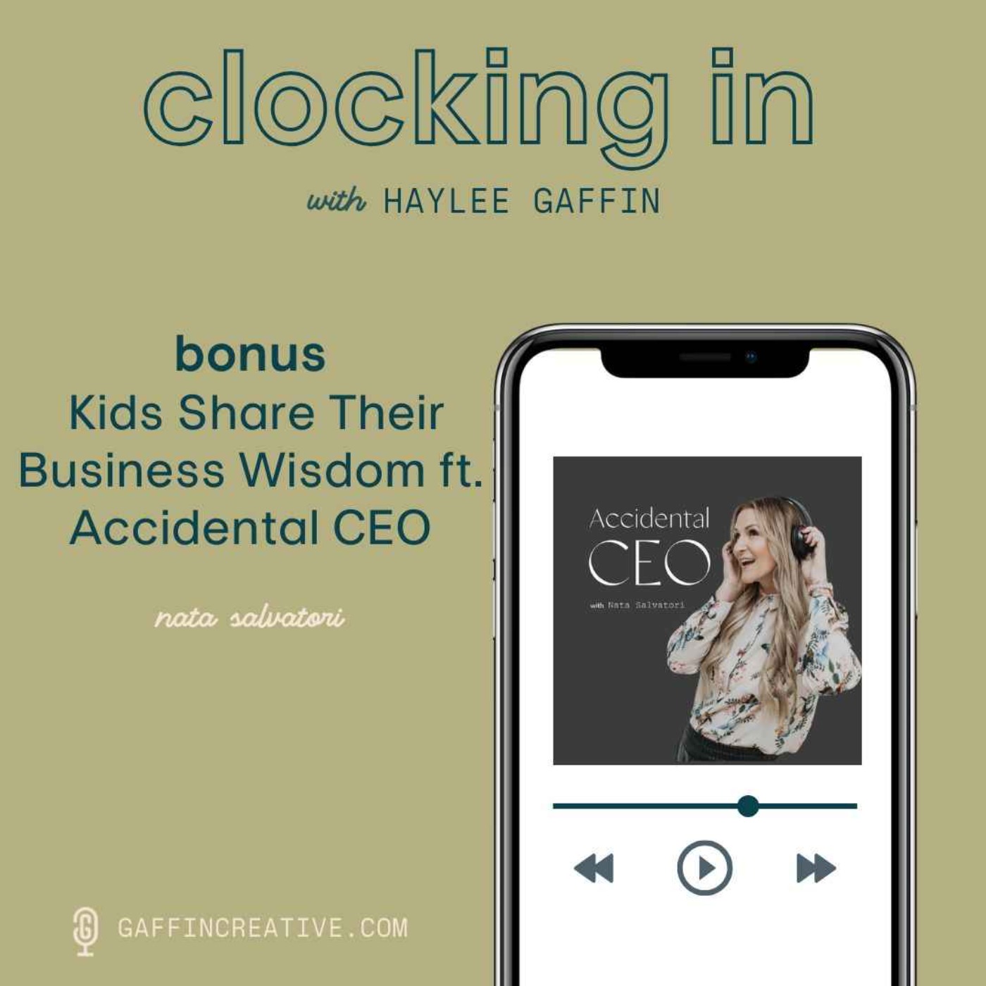 Clocking In with Haylee Gaffin - Podcast about Podcasting for Podcasters