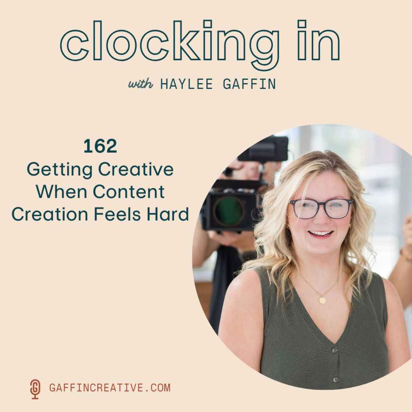 Clocking In with Haylee Gaffin - Podcast about Podcasting for Podcasters