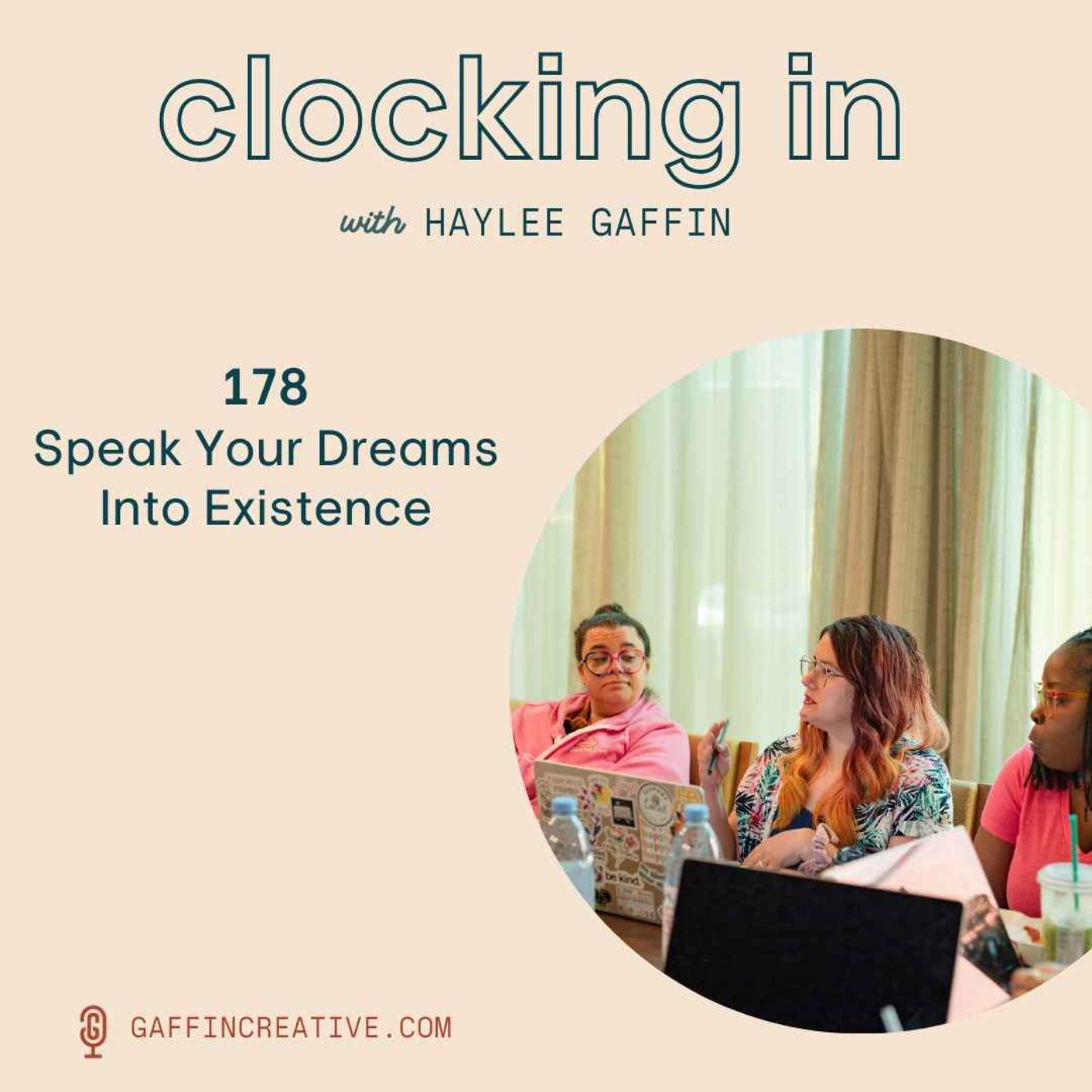 Clocking In with Haylee Gaffin - Podcast about Podcasting for Podcasters