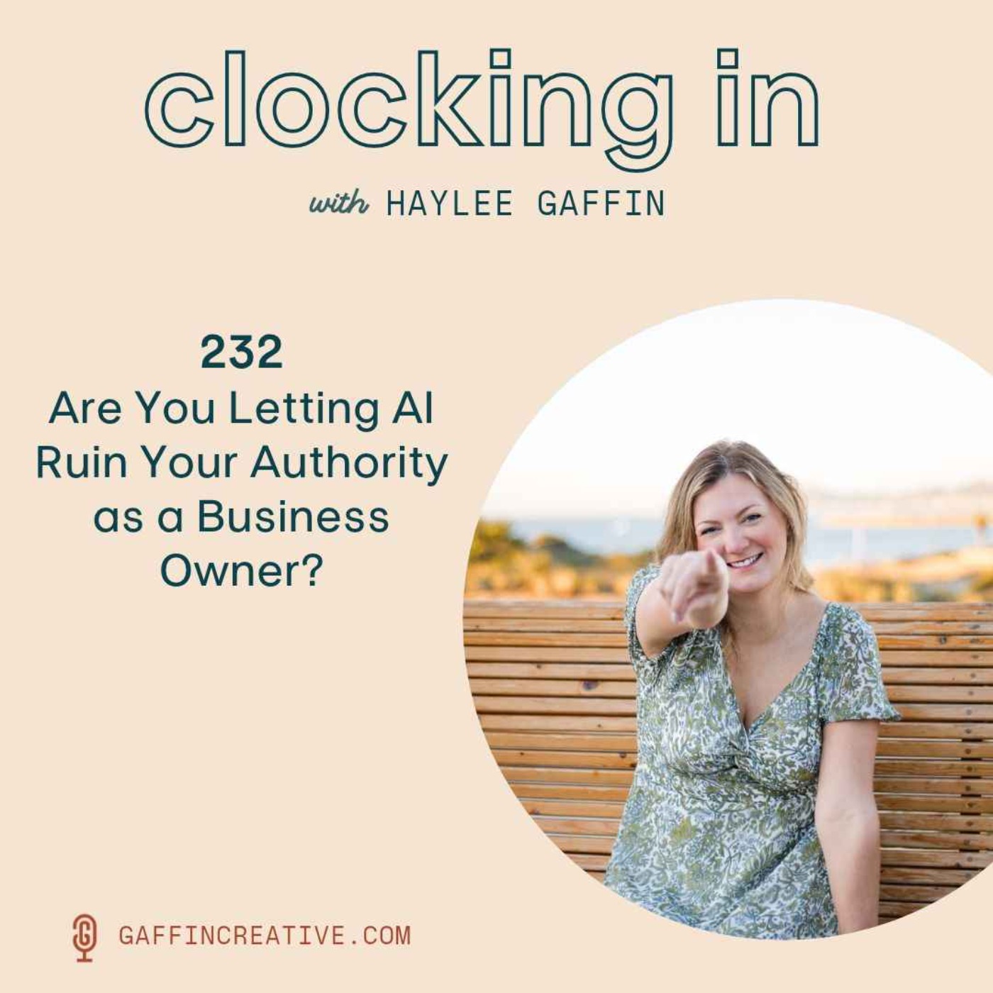 232: Are You Letting AI Ruin Your Authority as a Business Owner? episode artwork