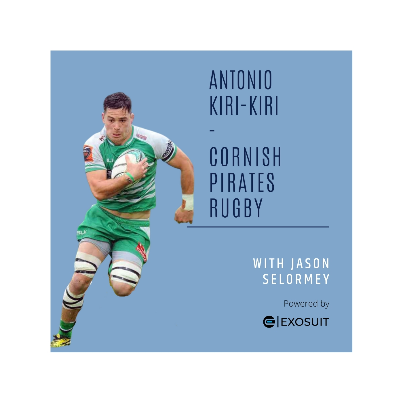 cover art for Antonio Kiri Kiri - Cornish Pirates Rugby