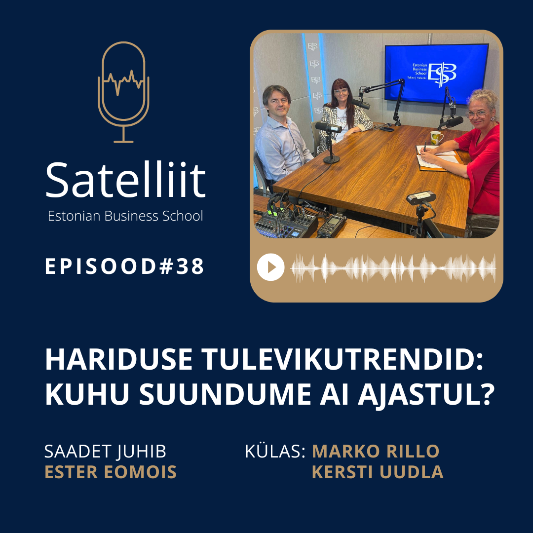 Satelliit #38 Hariduse tulevikutrendid: Kuhu suundume tehisintellekti ajastul? episode artwork