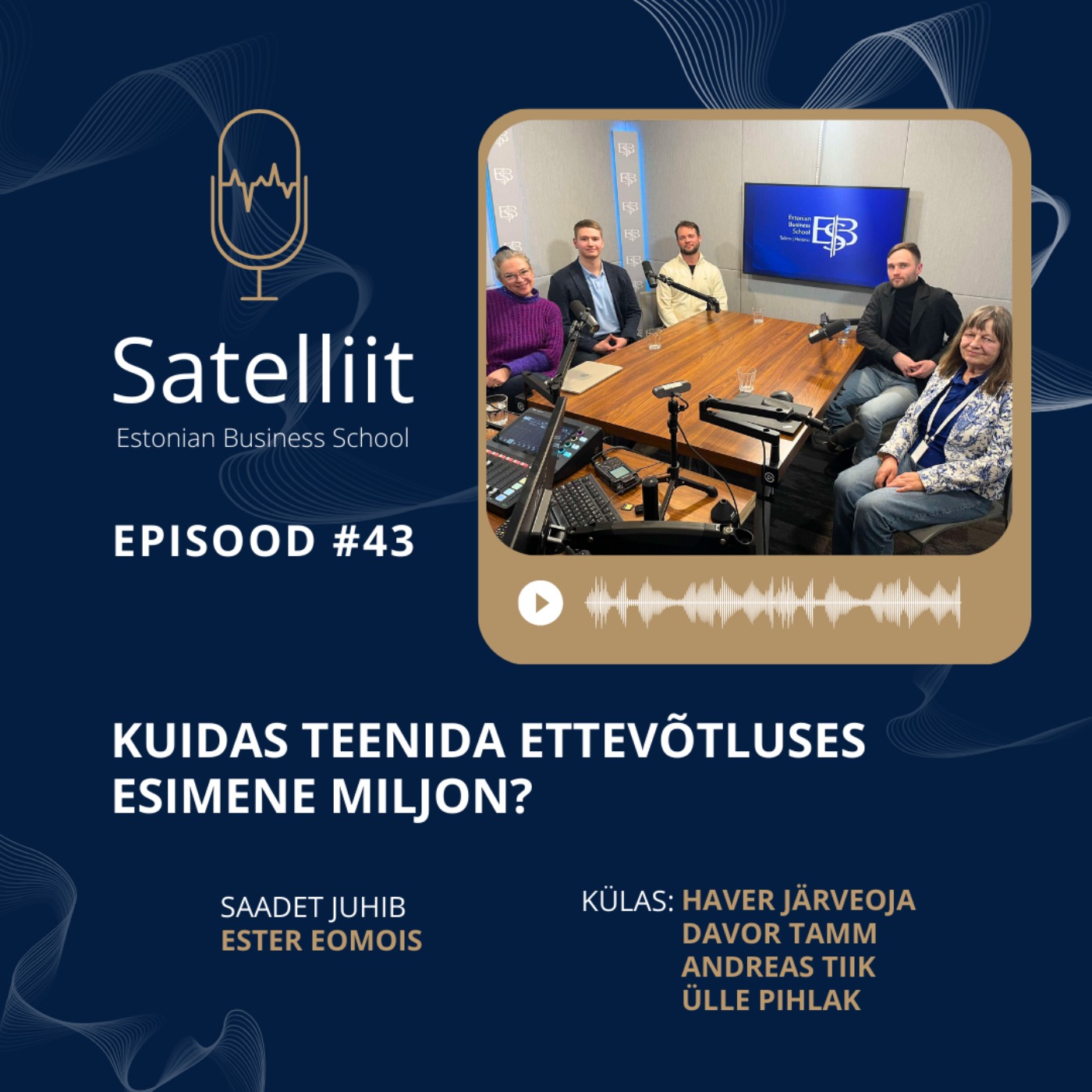 Satelliit #43 Kuidas teenida ettevõtluses esimene miljon episode artwork