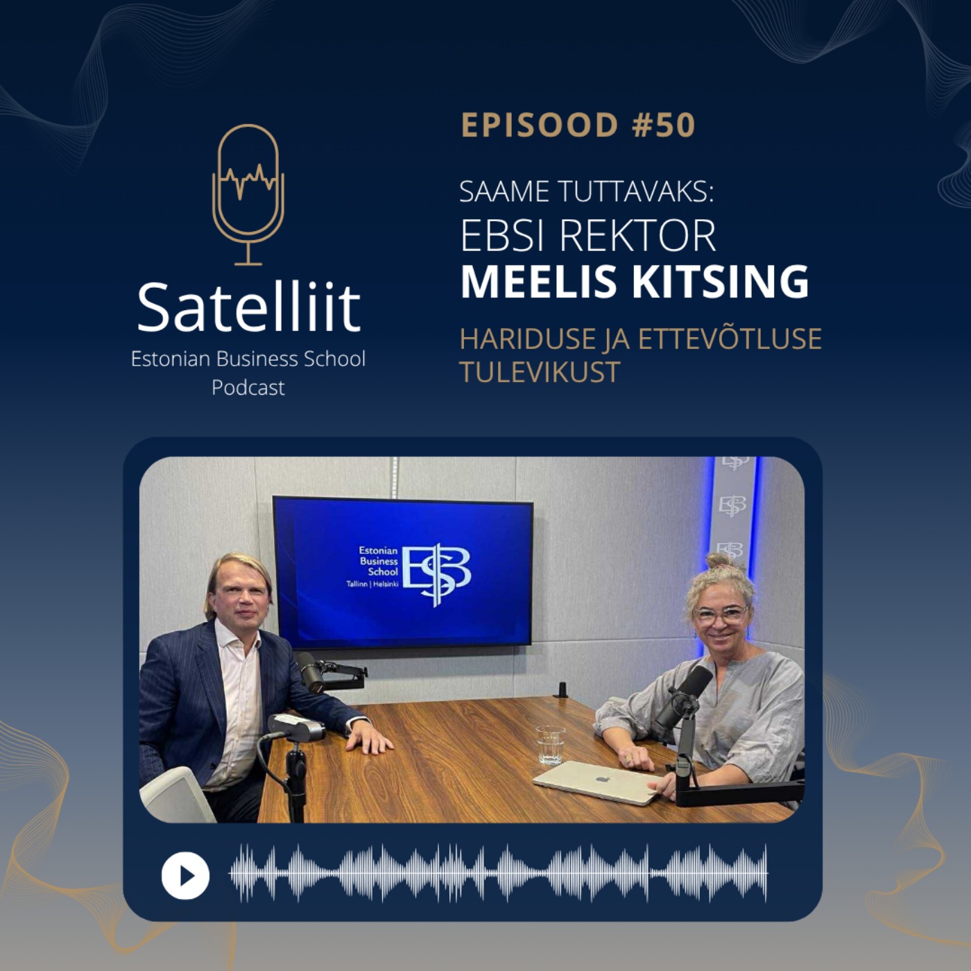 Satelliit #50: Saame tuttavaks EBSi rektori Meelis Kitsinguga – Eesti hariduse ja ettevõtluse tulevik episode artwork