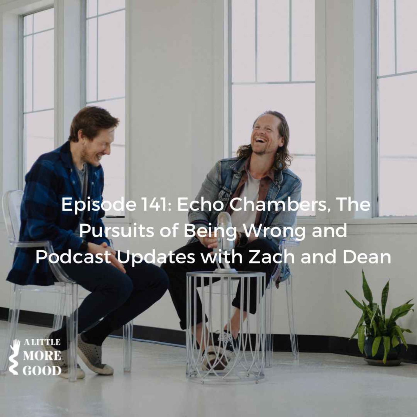 cover art for Echo Chambers, the pursuit of being wrong, and Podcast updates with Zach & Dean