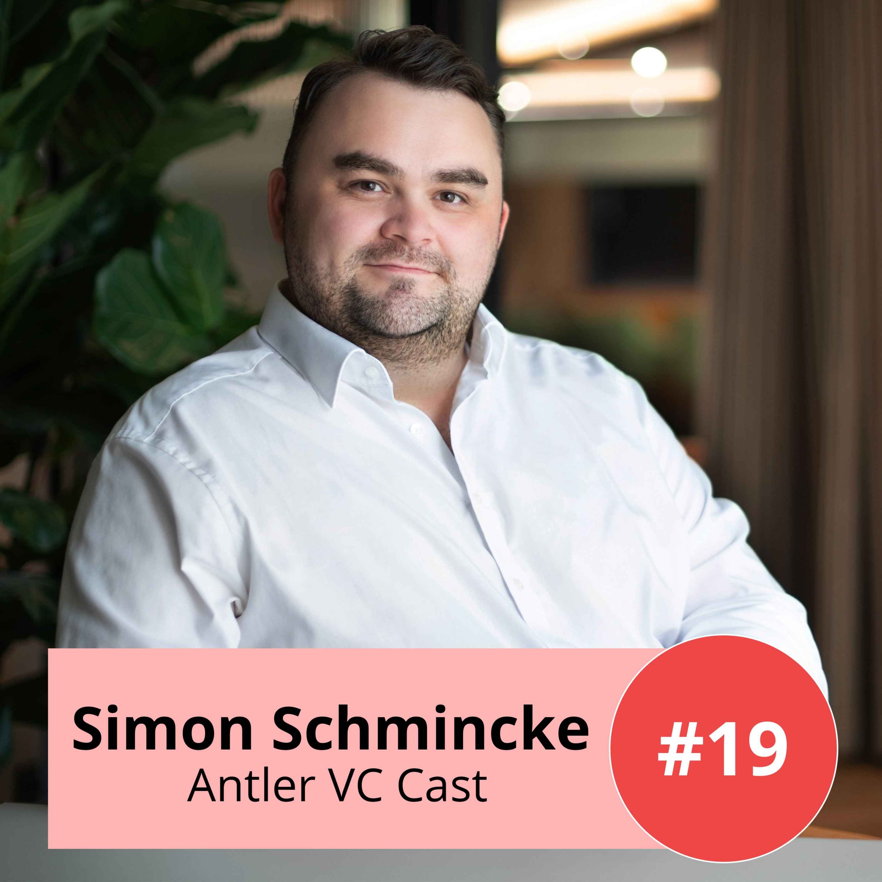 cover art for AVC19: The Human Side of VC with Simon Schmincke 