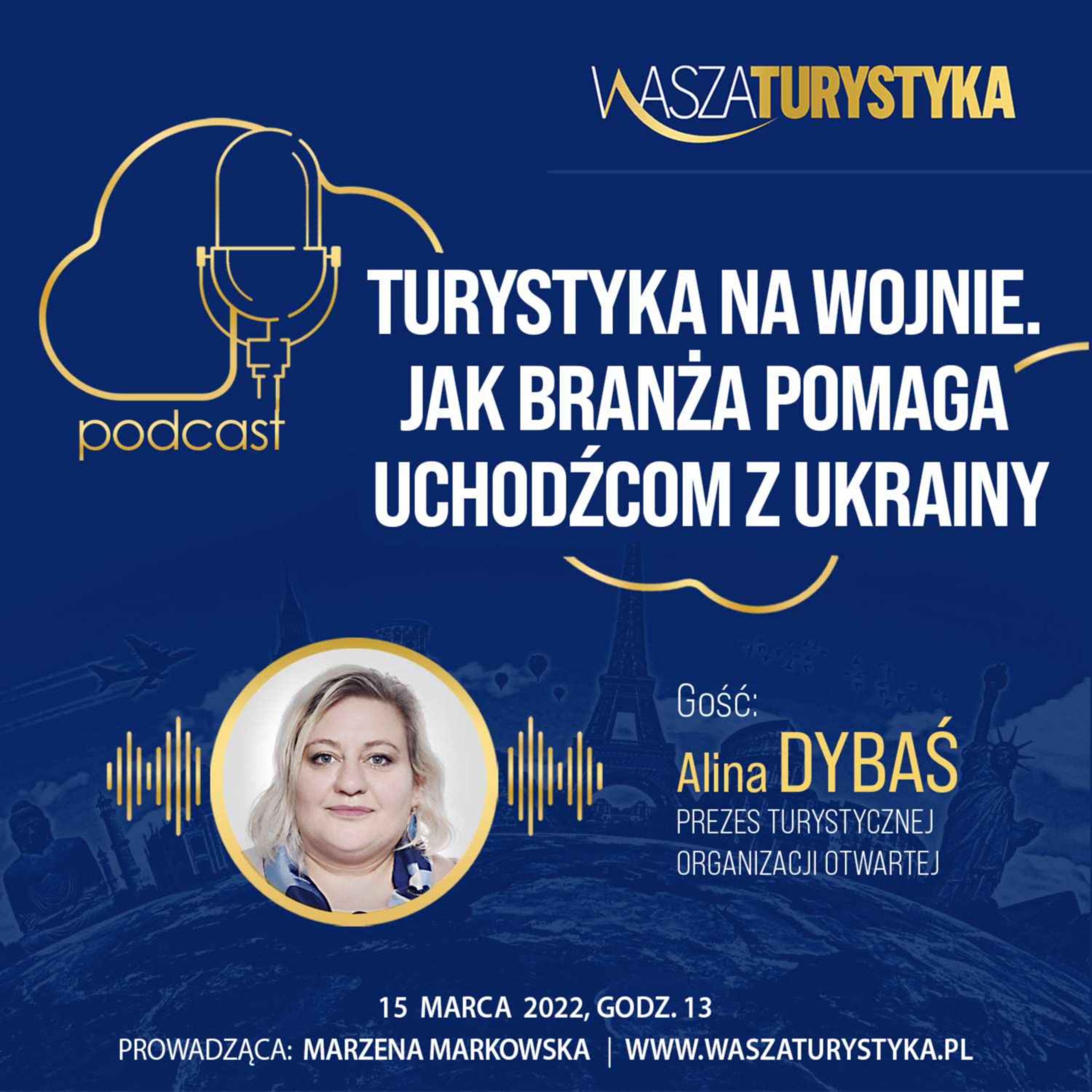 cover art for WaszaTurystyka podcast #49 - wywiad Aliną Dybaś, prezes Turystycznej Organizacji Otwartej