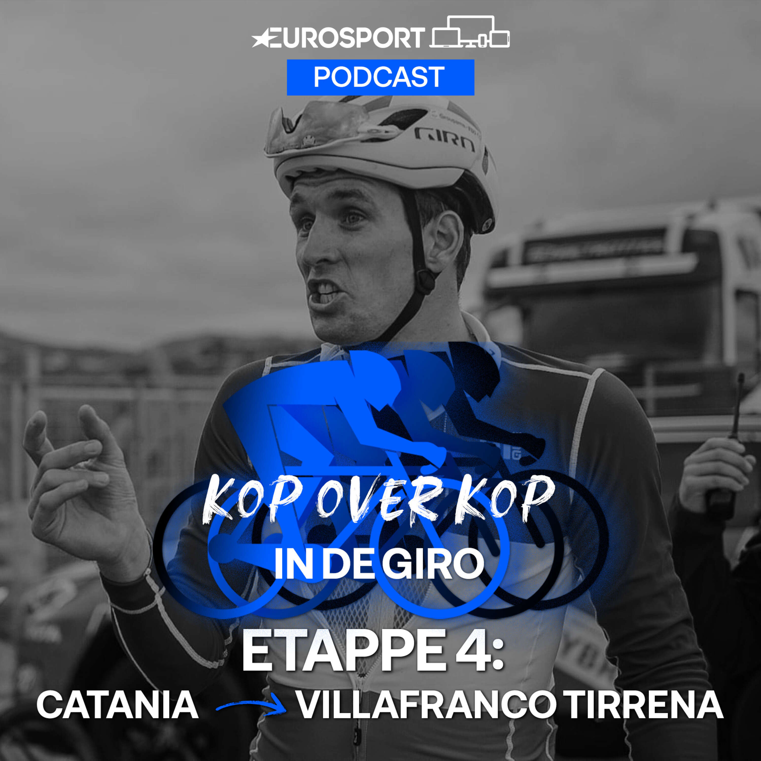 Kop over Kop in de Giro | Etappe 4: Catania - Villafranca Tirrena